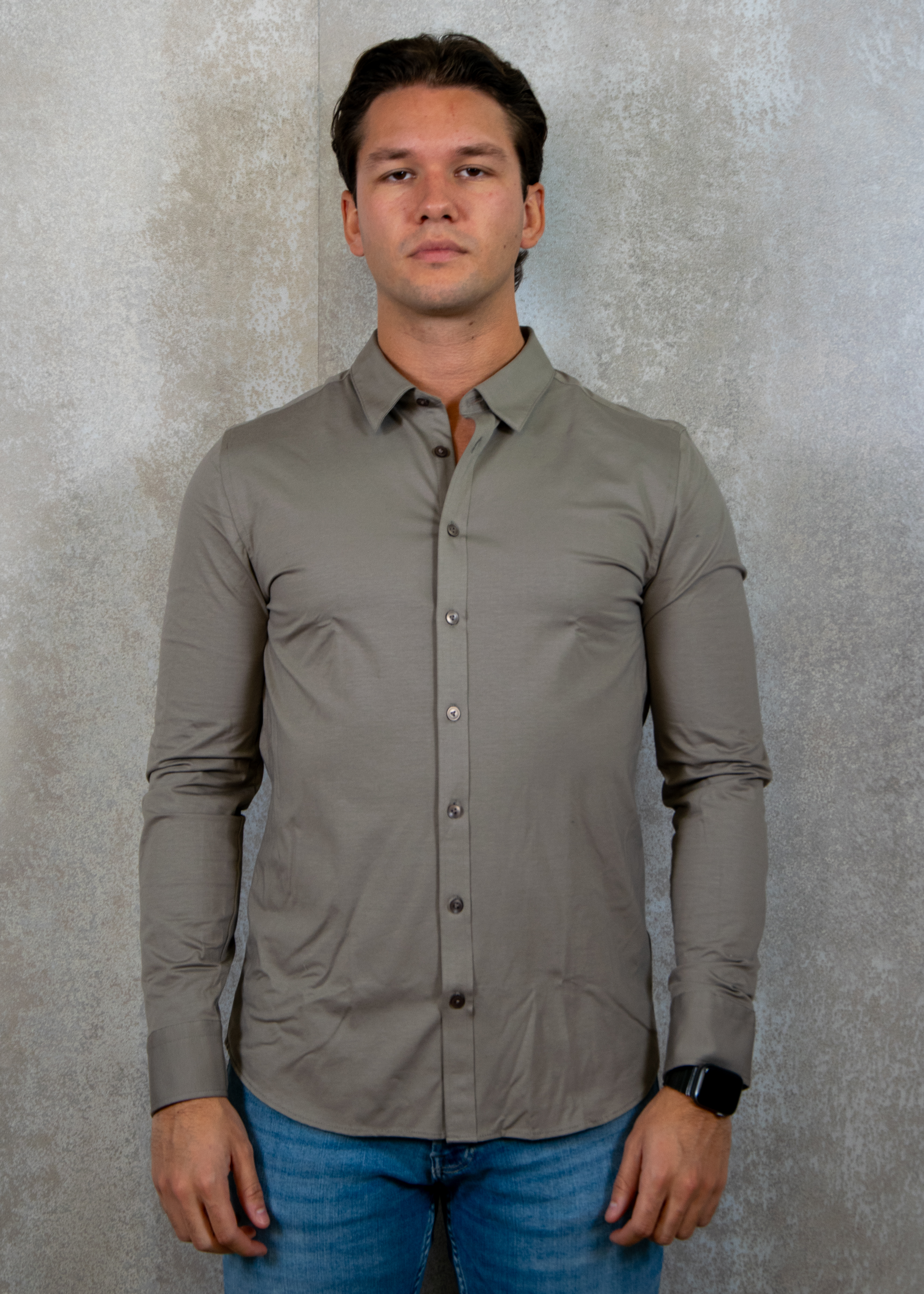 Pure Path Slim fit jersey shirts casual