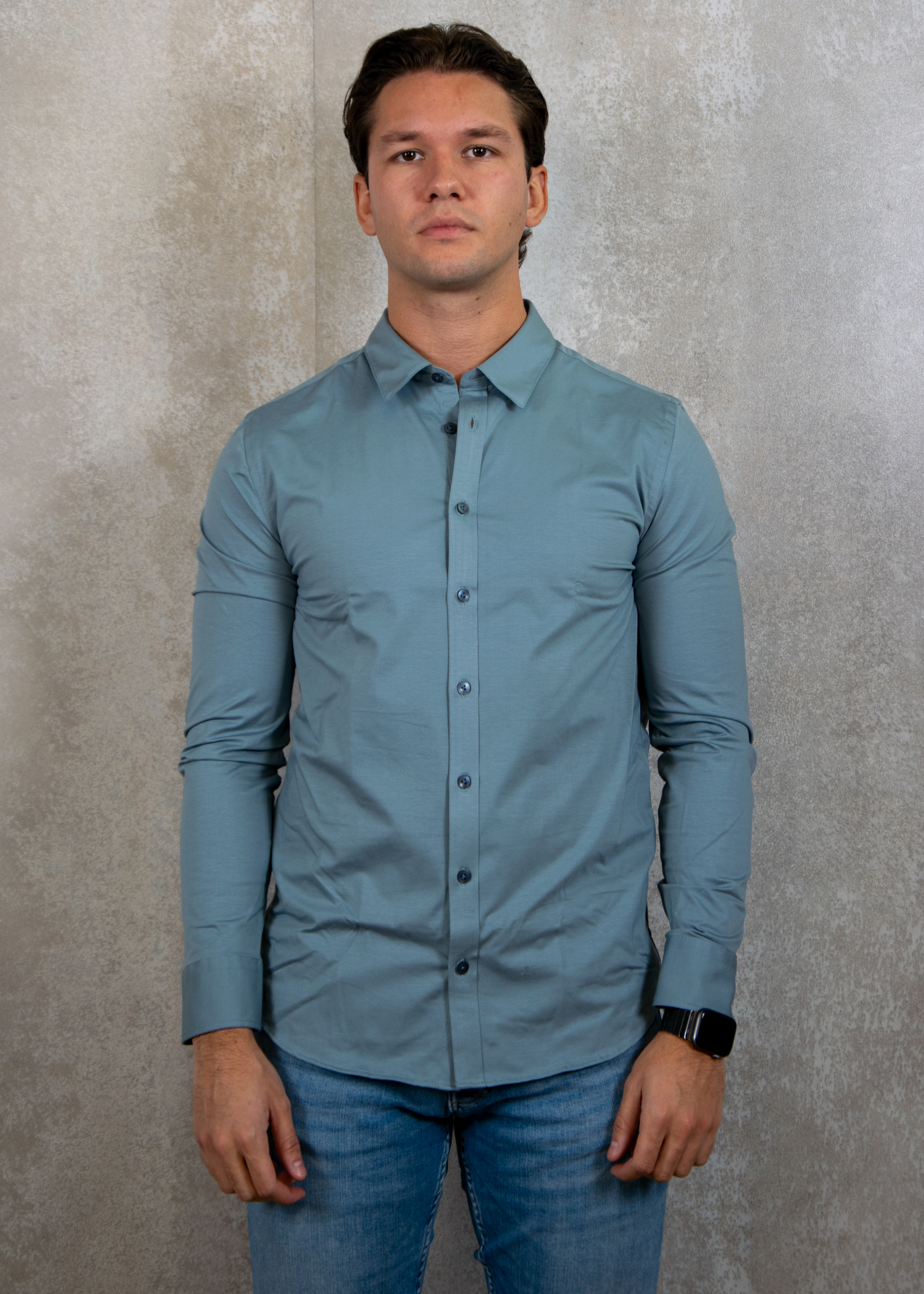 Pure Path Slim fit jersey shirts casual