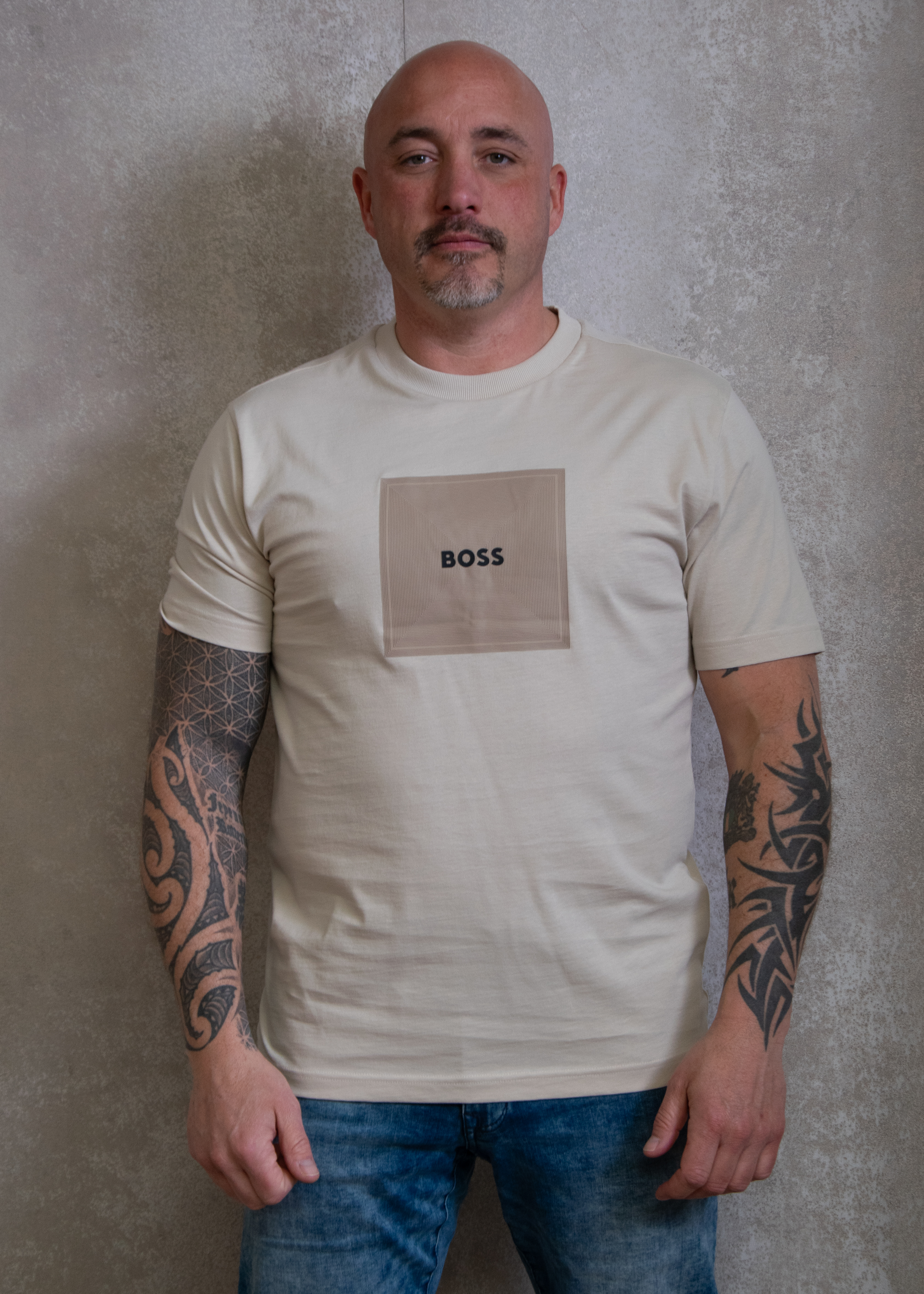 Hugo Boss Tee logo rib