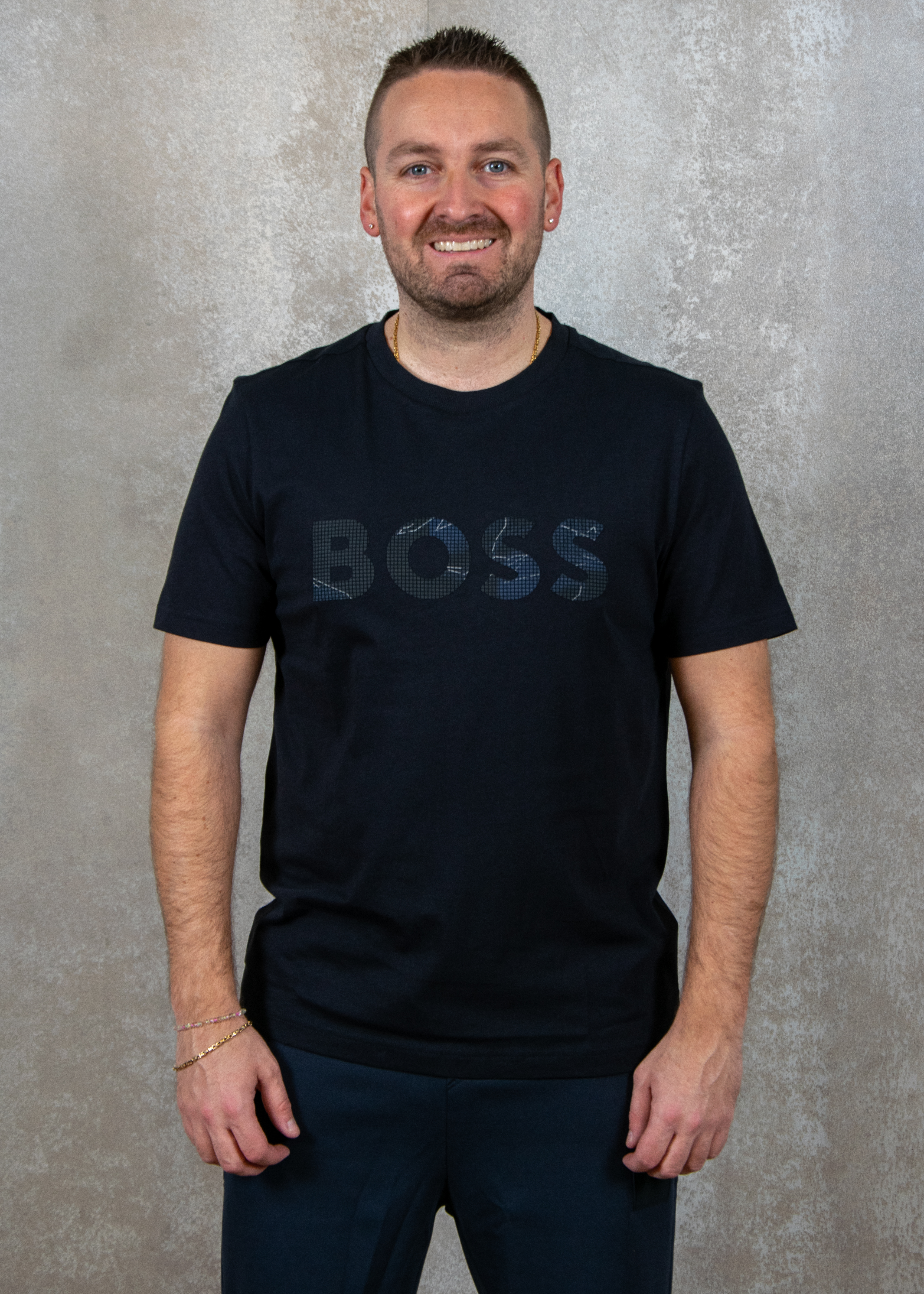 Hugo Boss Tee logo glamping