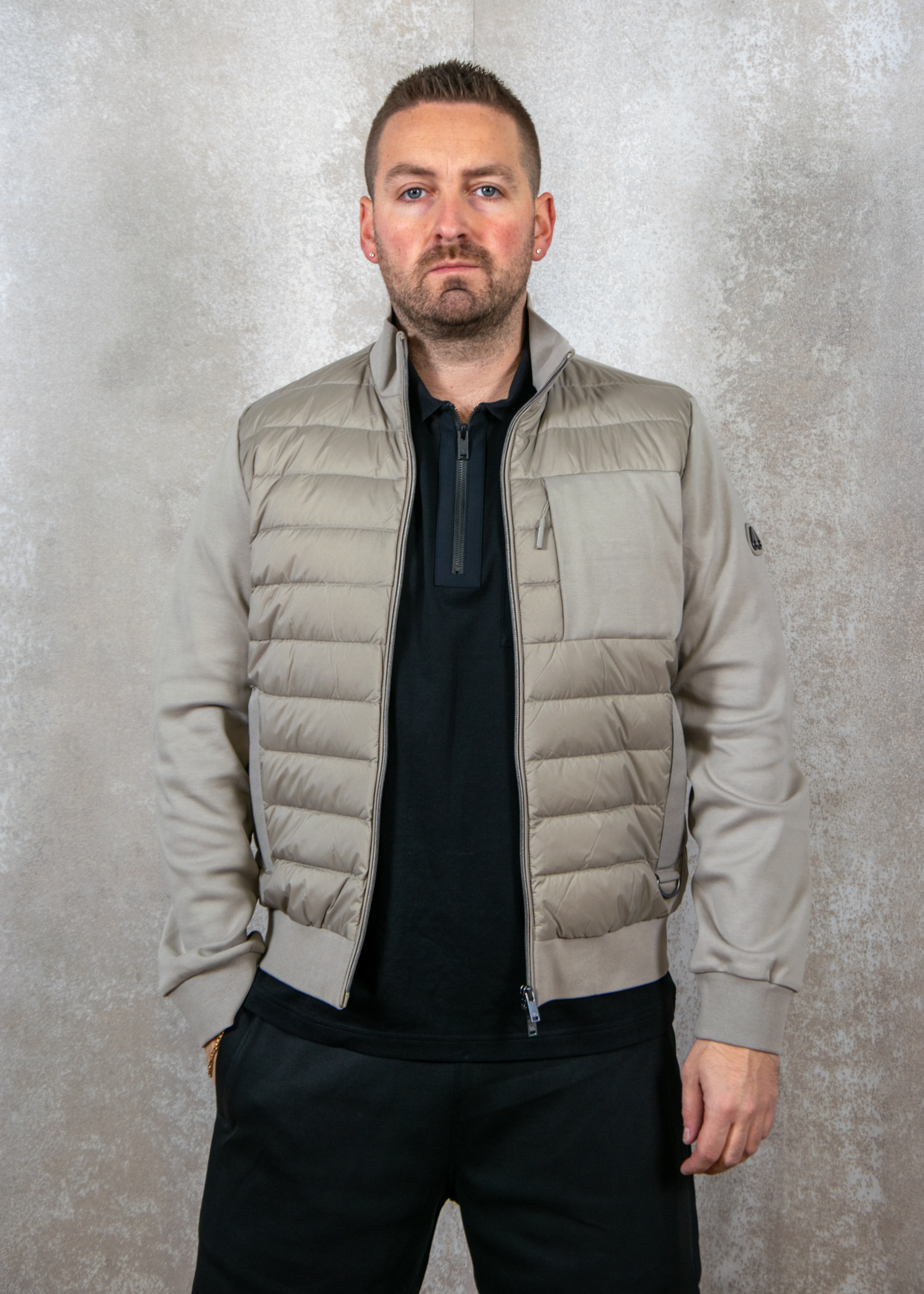Moose Knuckles Air down clarke hybrid jacket
