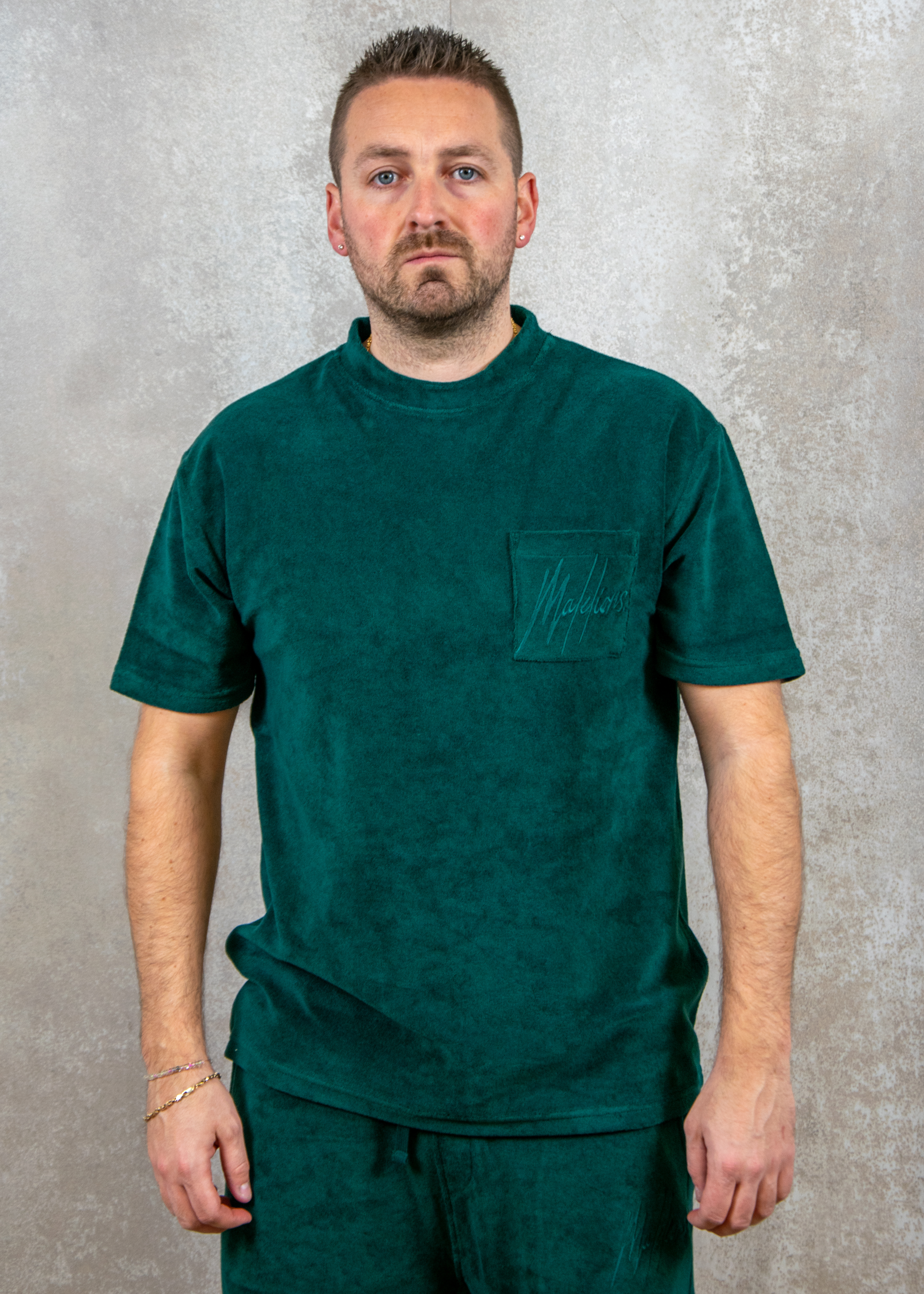 Malelions Signature towelling t-shirt