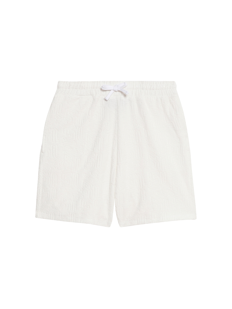 Lyle and Scott Emblem towelling shorts