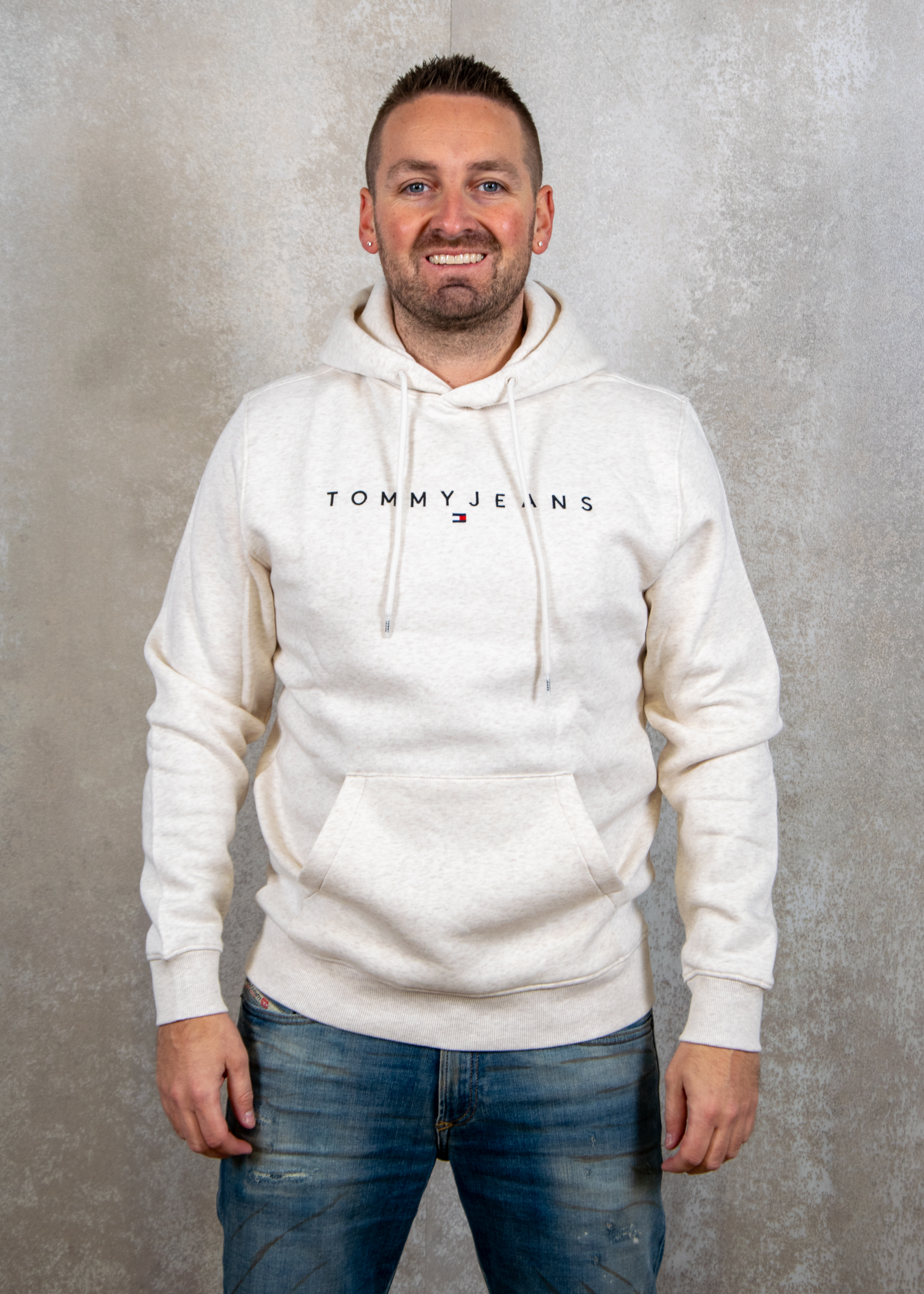 Tommy Hilfiger Reg linear logo hoodie ext