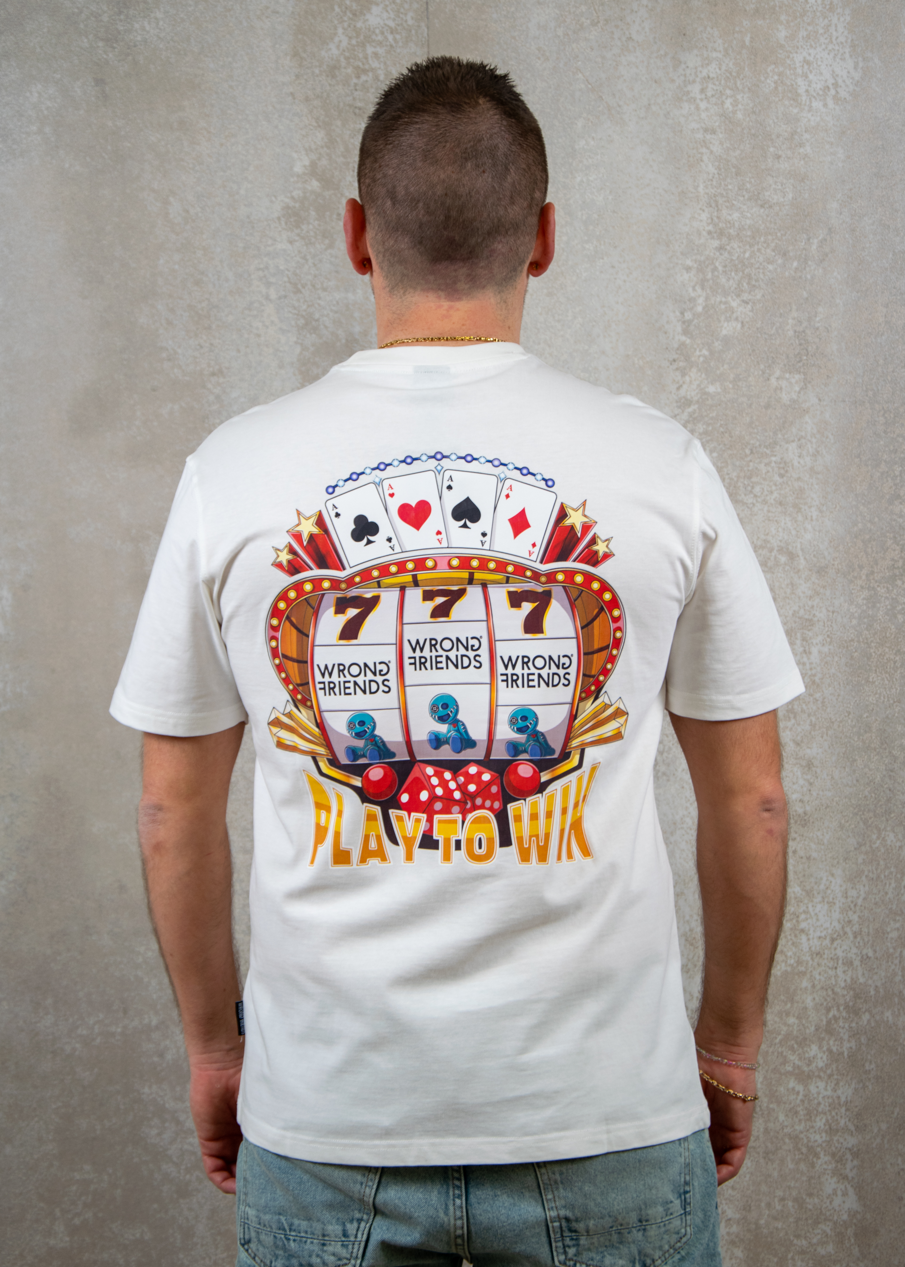 Wrong Friends Las vegas sloan t-shirt