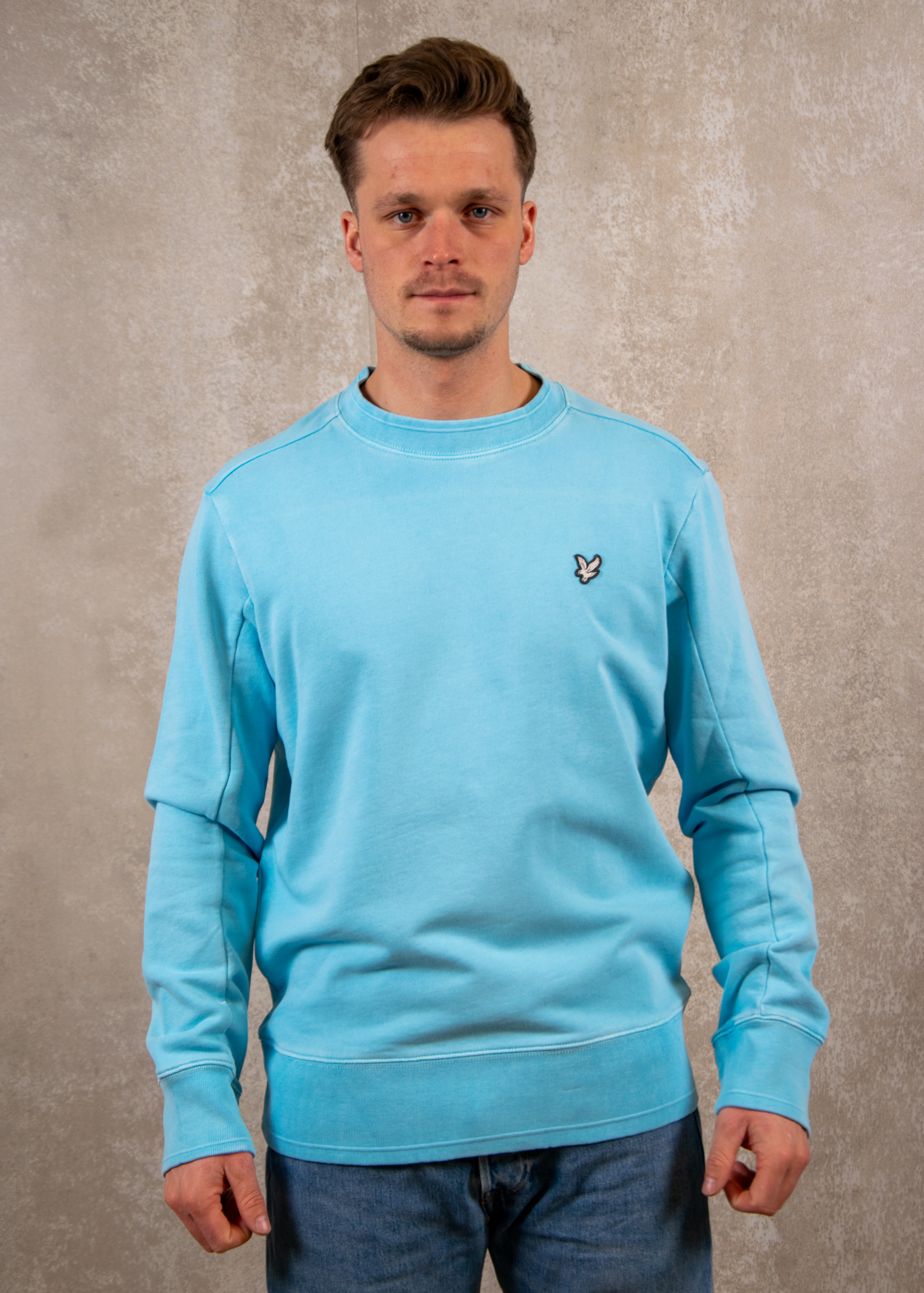 Lyle and Scott Natural dye crewneck
