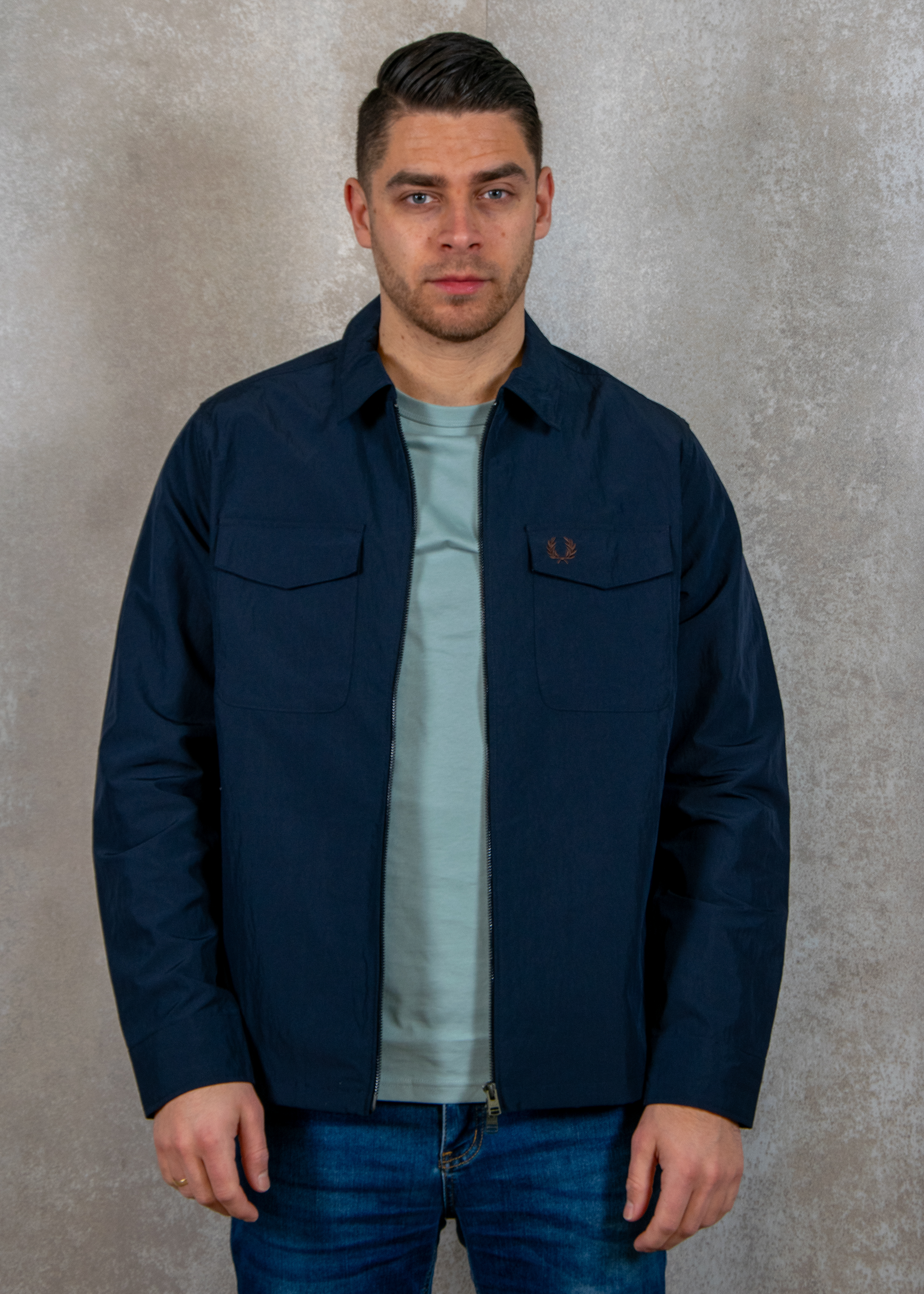 Fred Perry Zip through overshirt