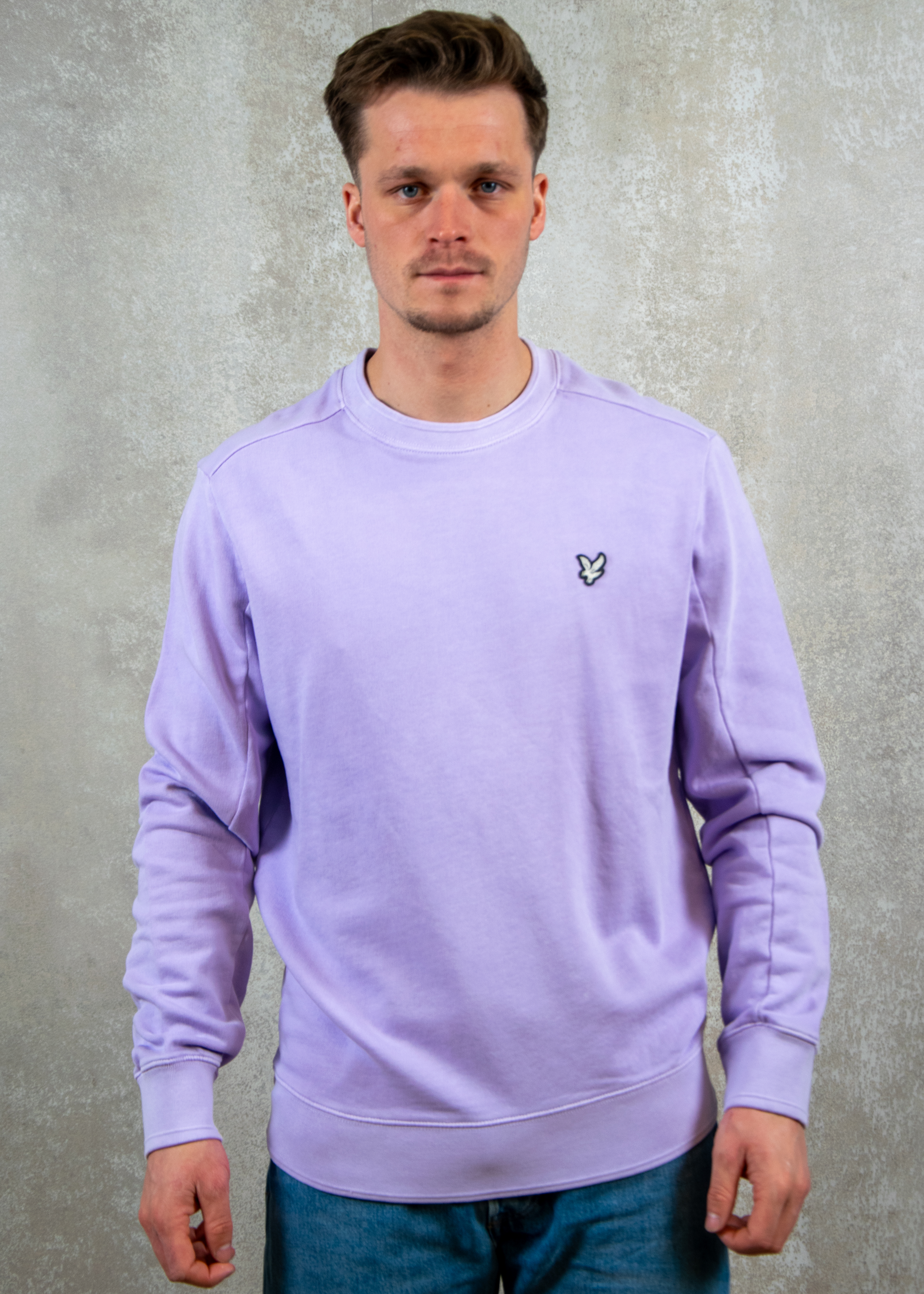 Lyle and Scott Natural dye crewneck
