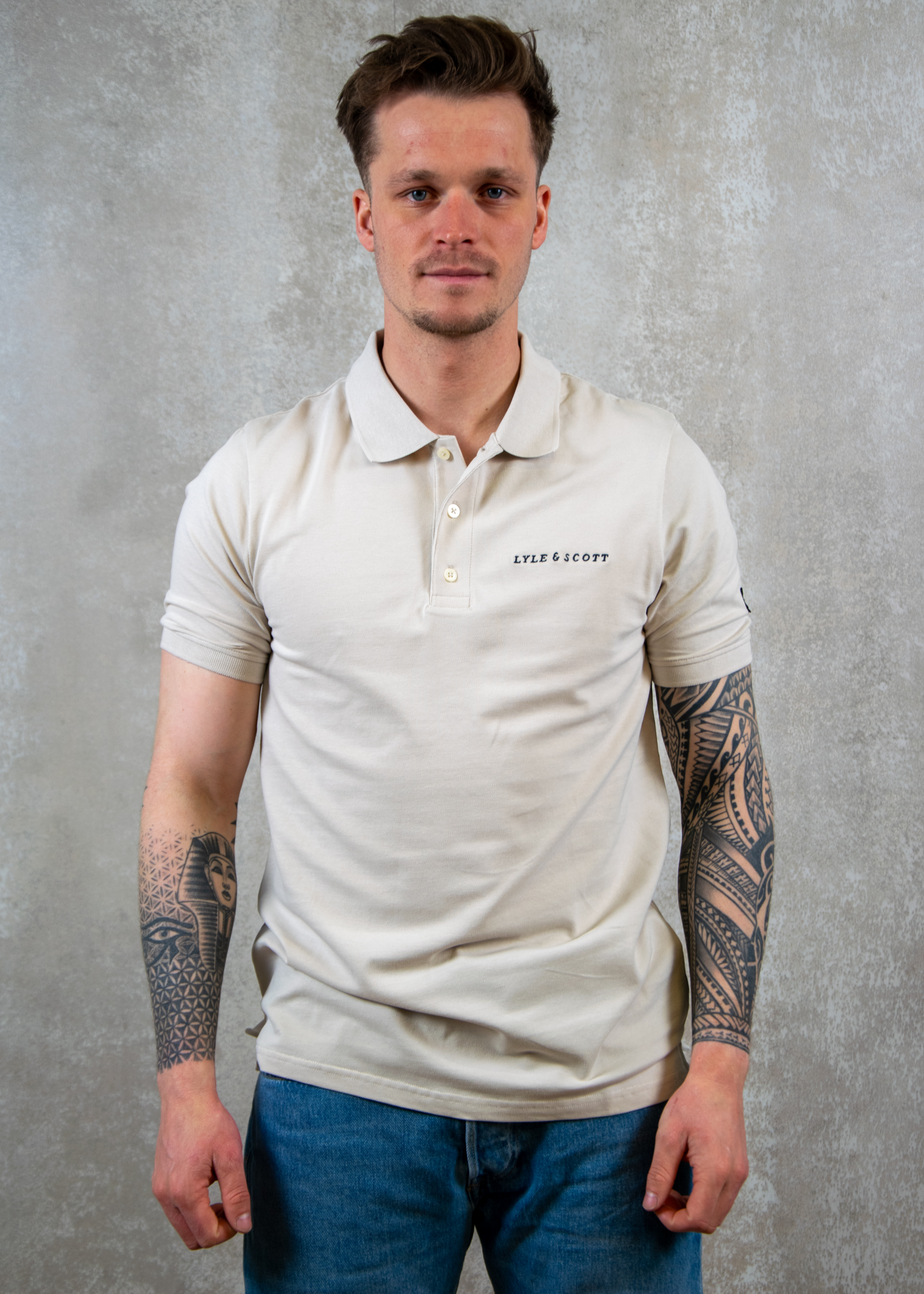 Lyle and Scott Embroidered polo shirt