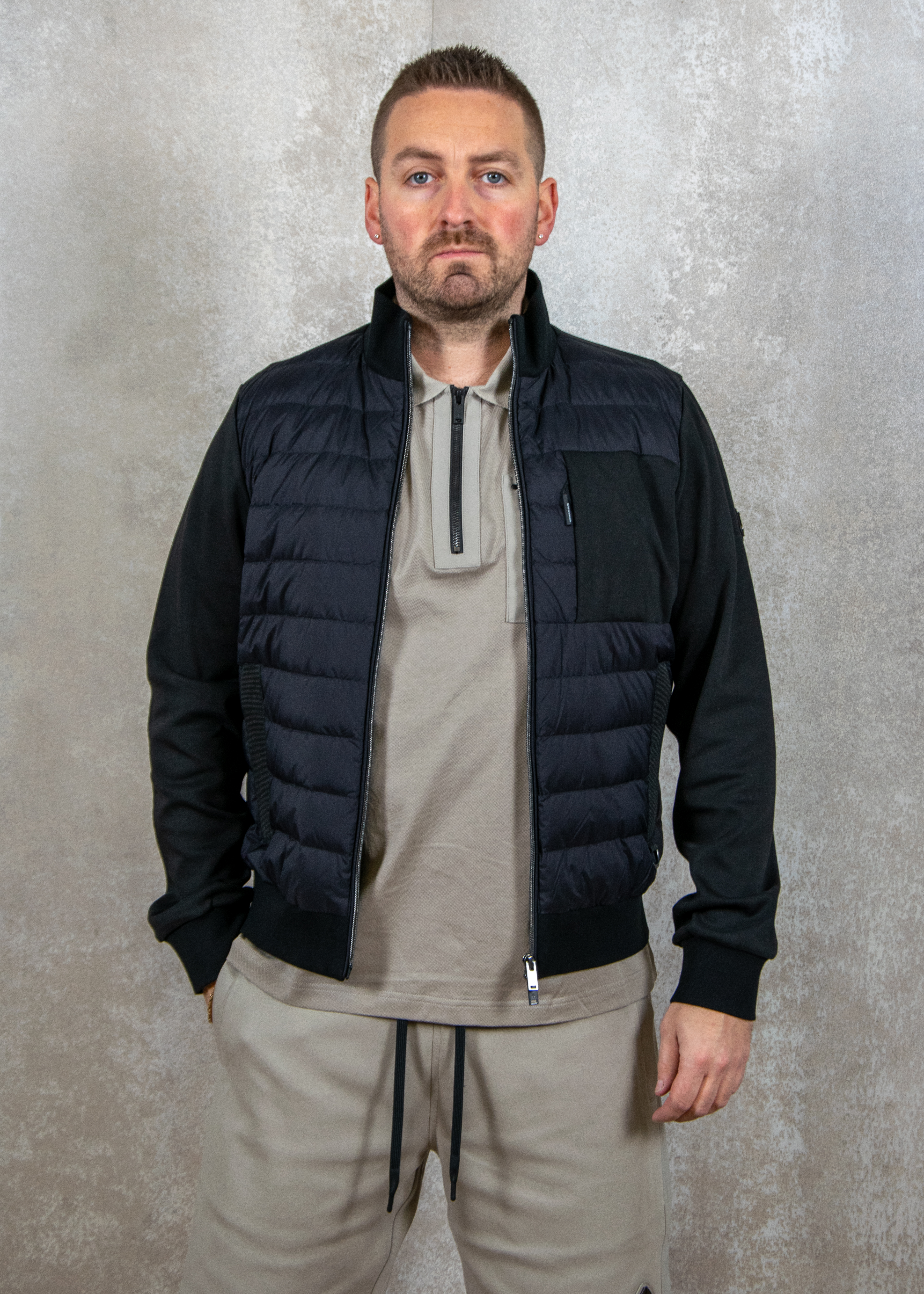 Moose Knuckles Air down clarke hybrid jacket