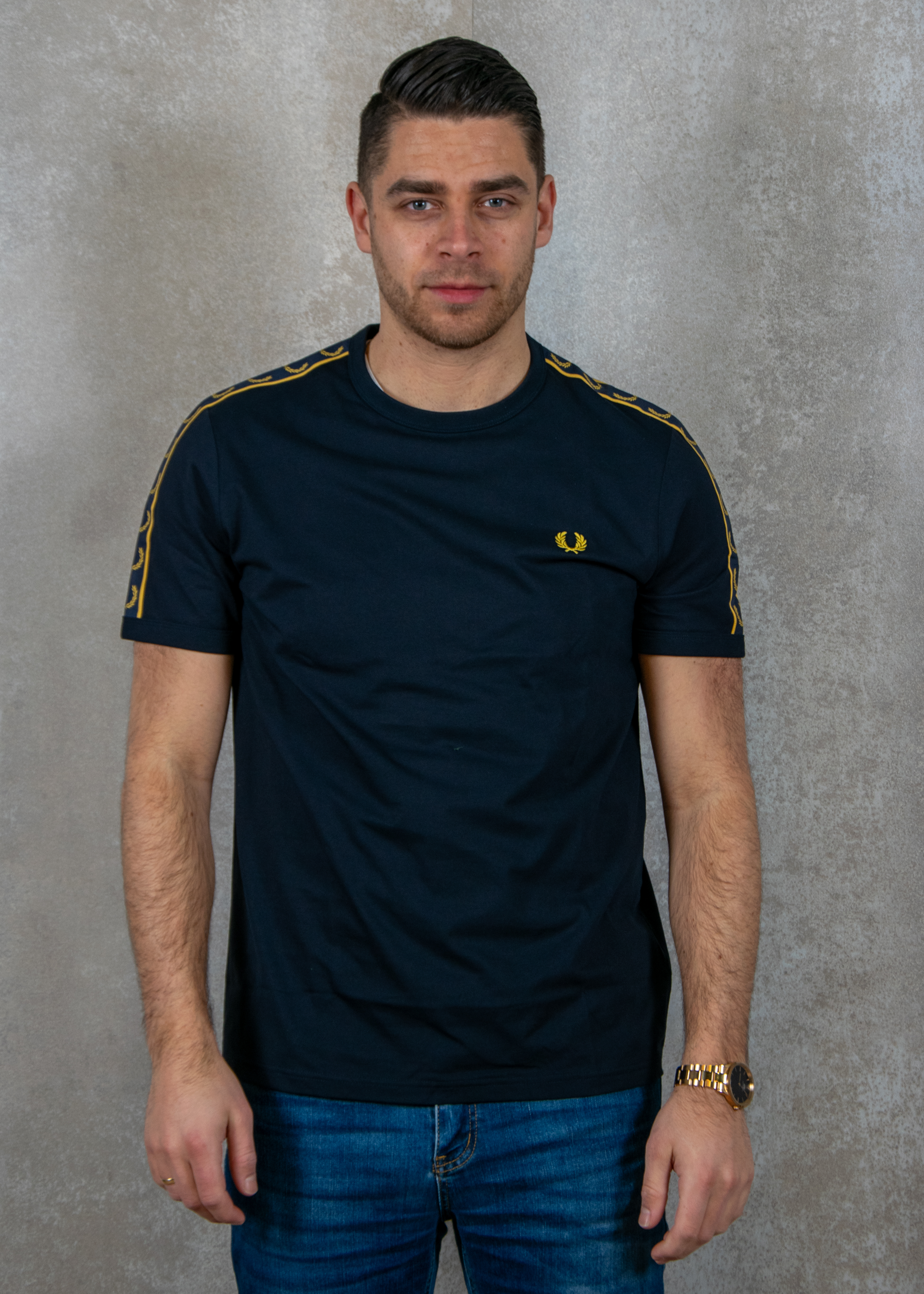 Fred Perry Contrast tape ringer t-shirt