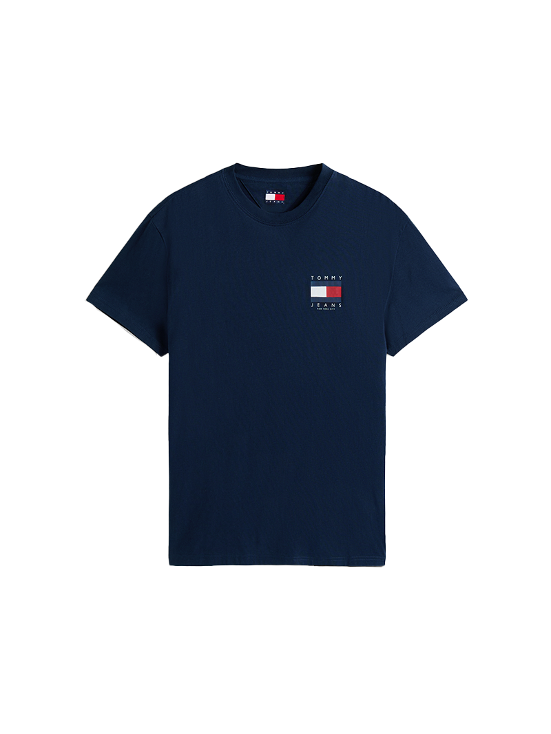 Tommy Hilfiger Tjm reg flag graph bckprnt t ext