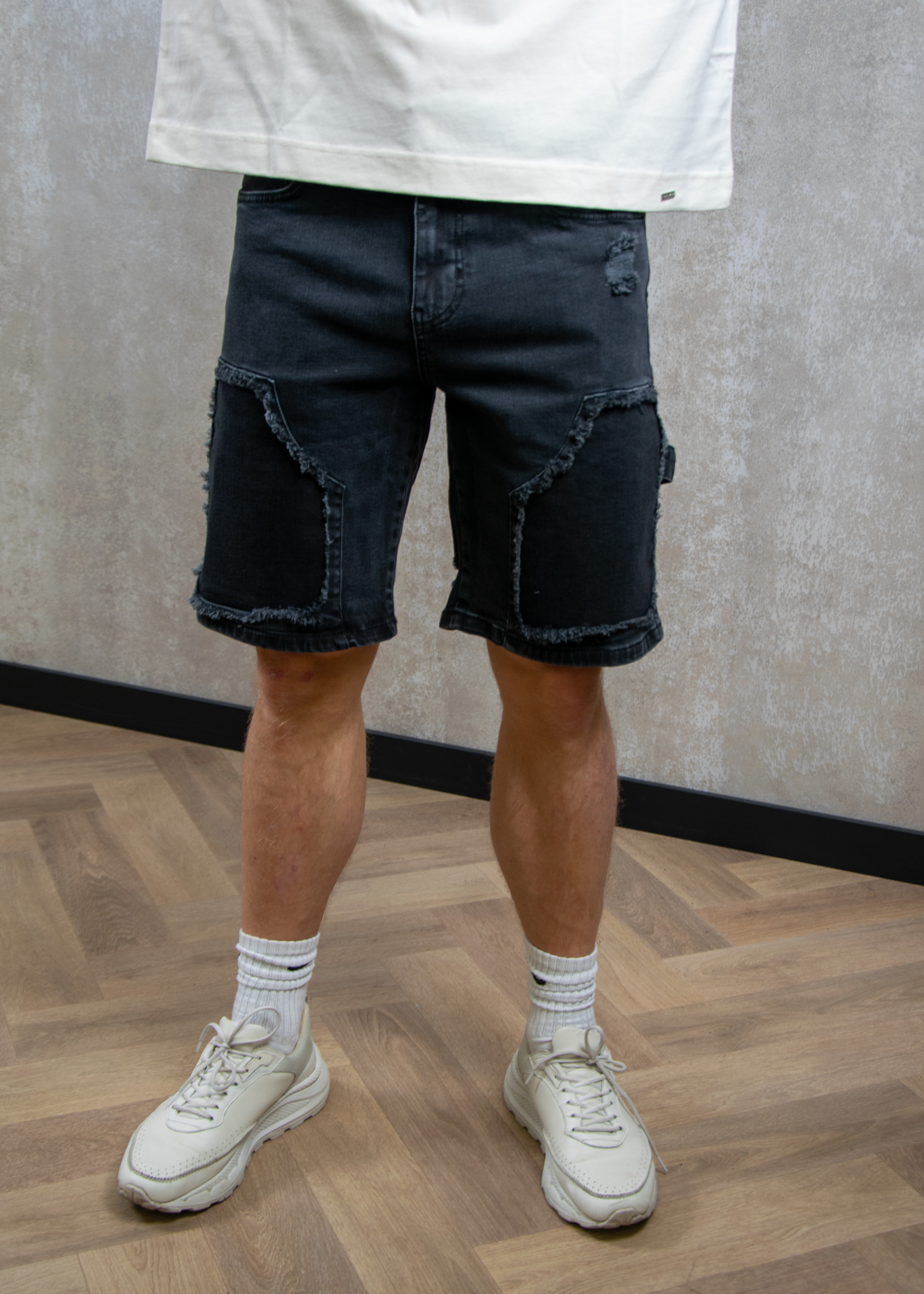 Croyez Homme Carpenter denim shorts