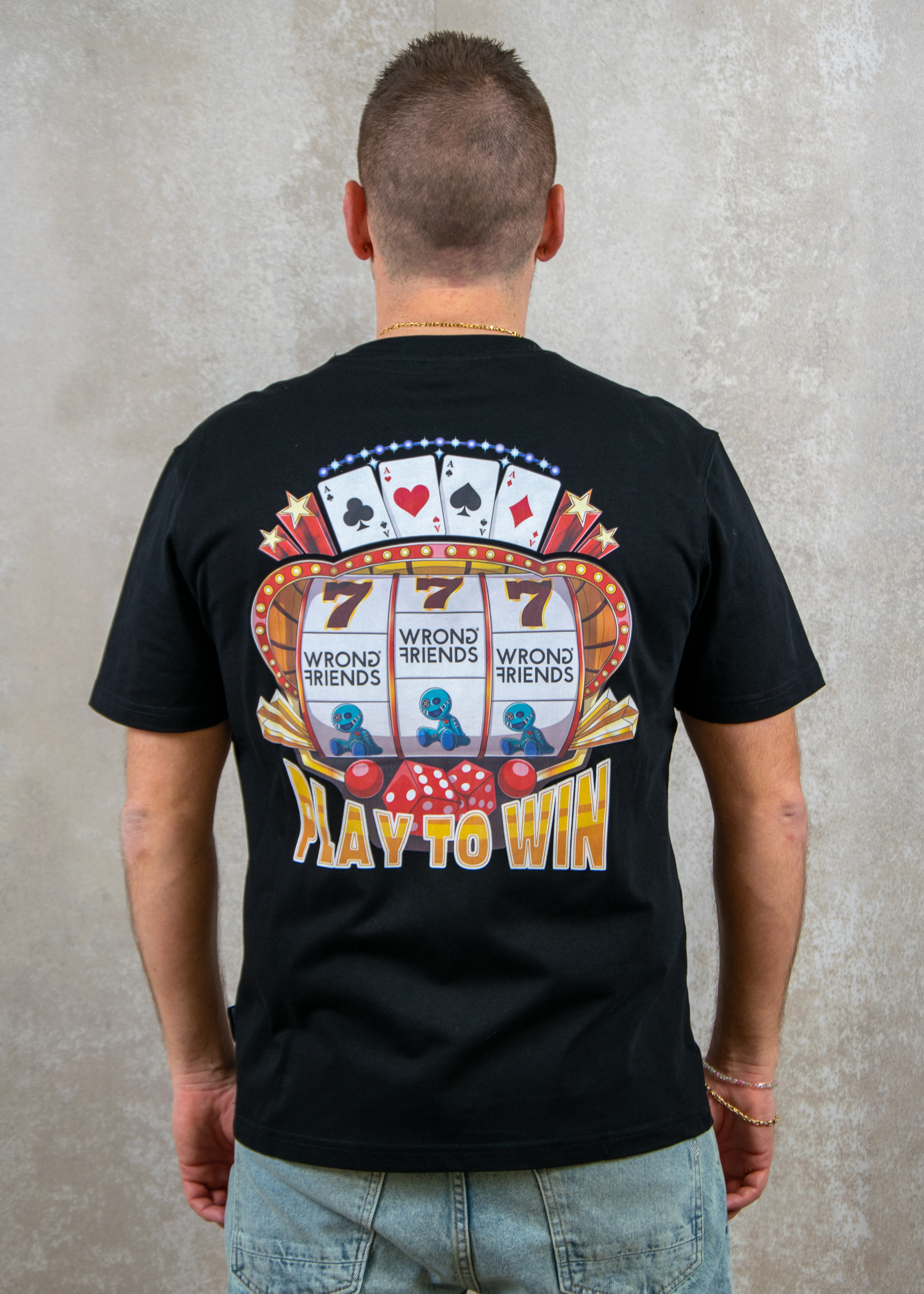 Wrong Friends Las vegas sloan t-shirt