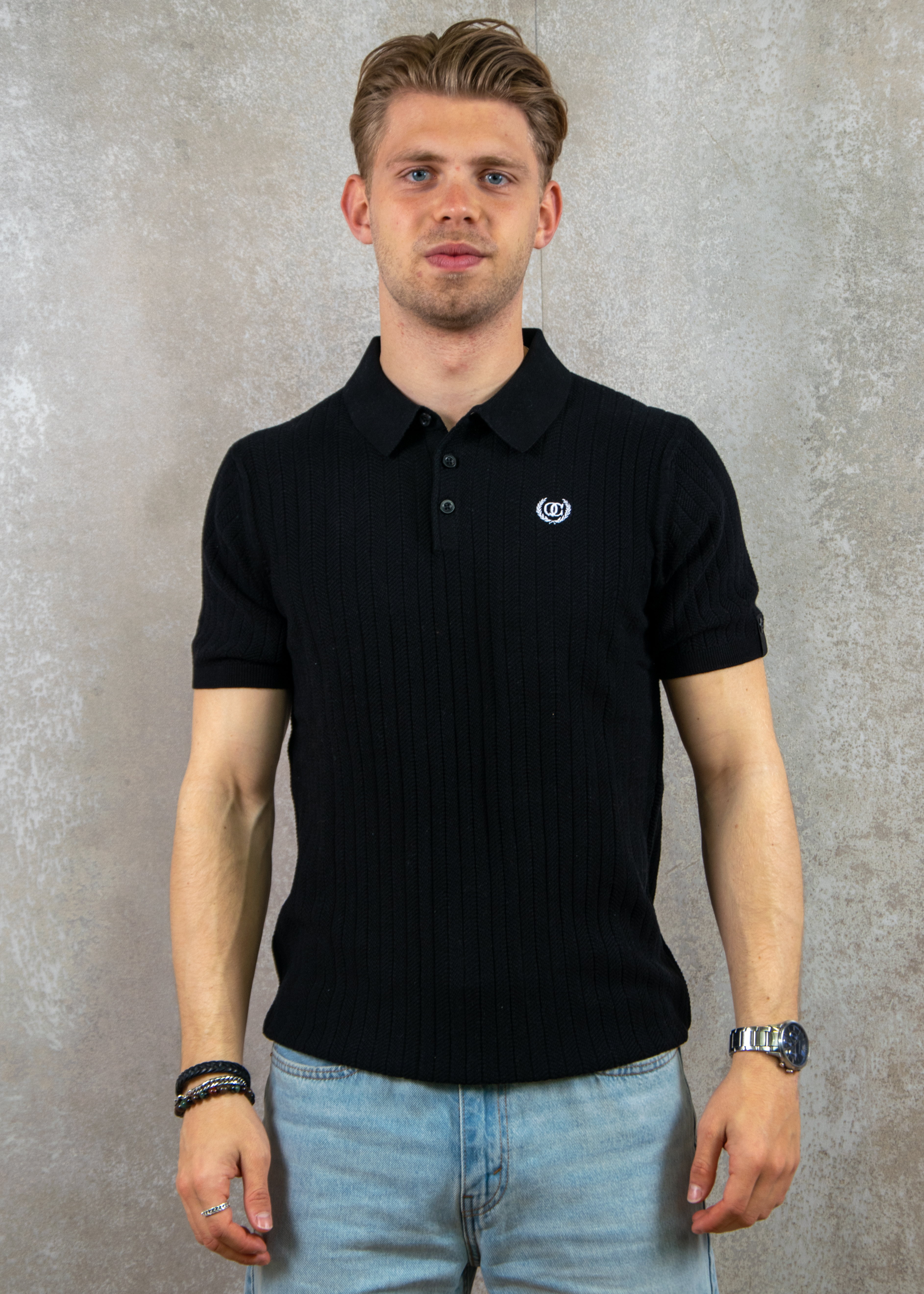 Quotrell Cairo knitted polo