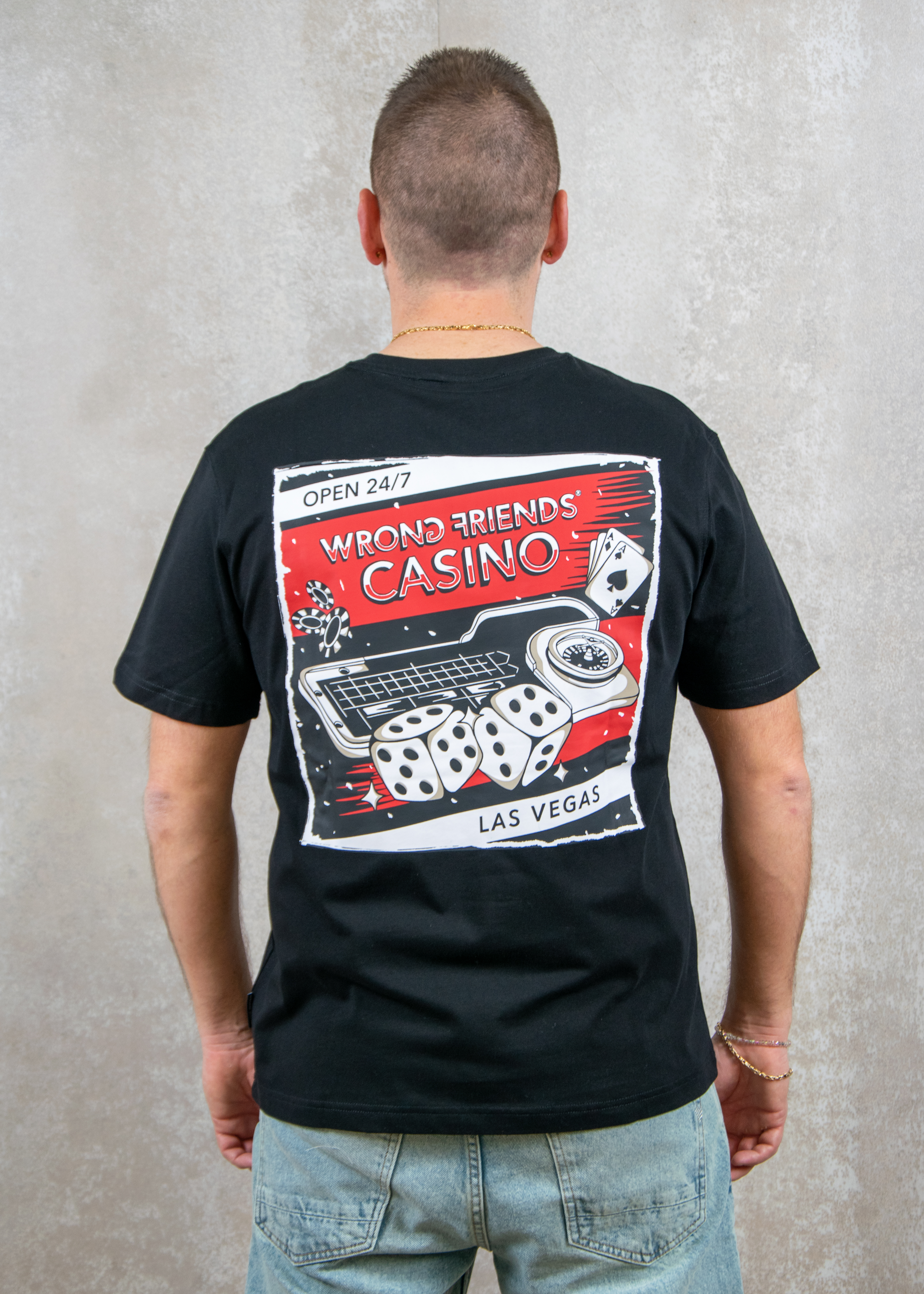 Wrong Friends Las vegas desert hills t-shirt