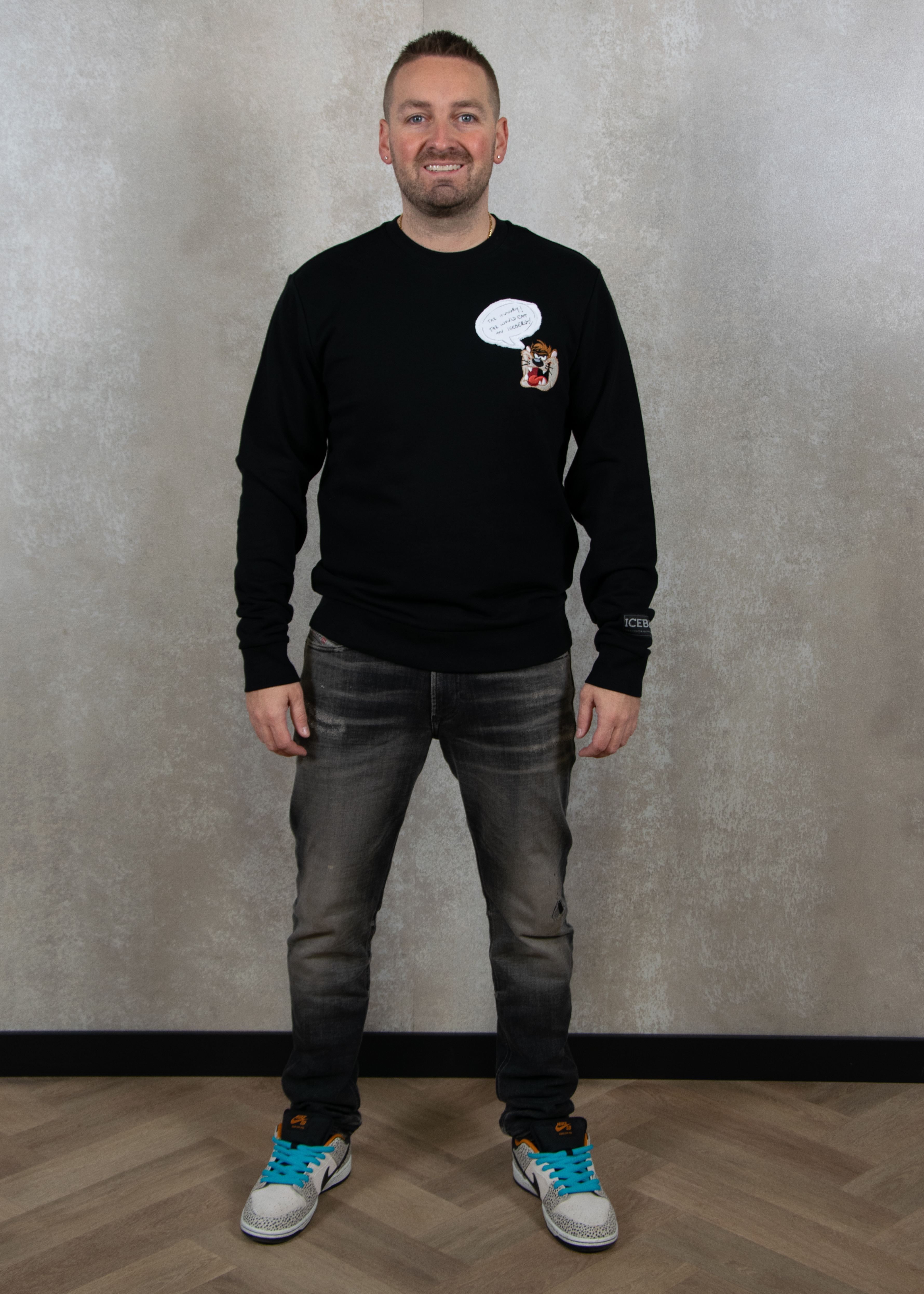 Iceberg Looney tunes sweater tasmanian devil