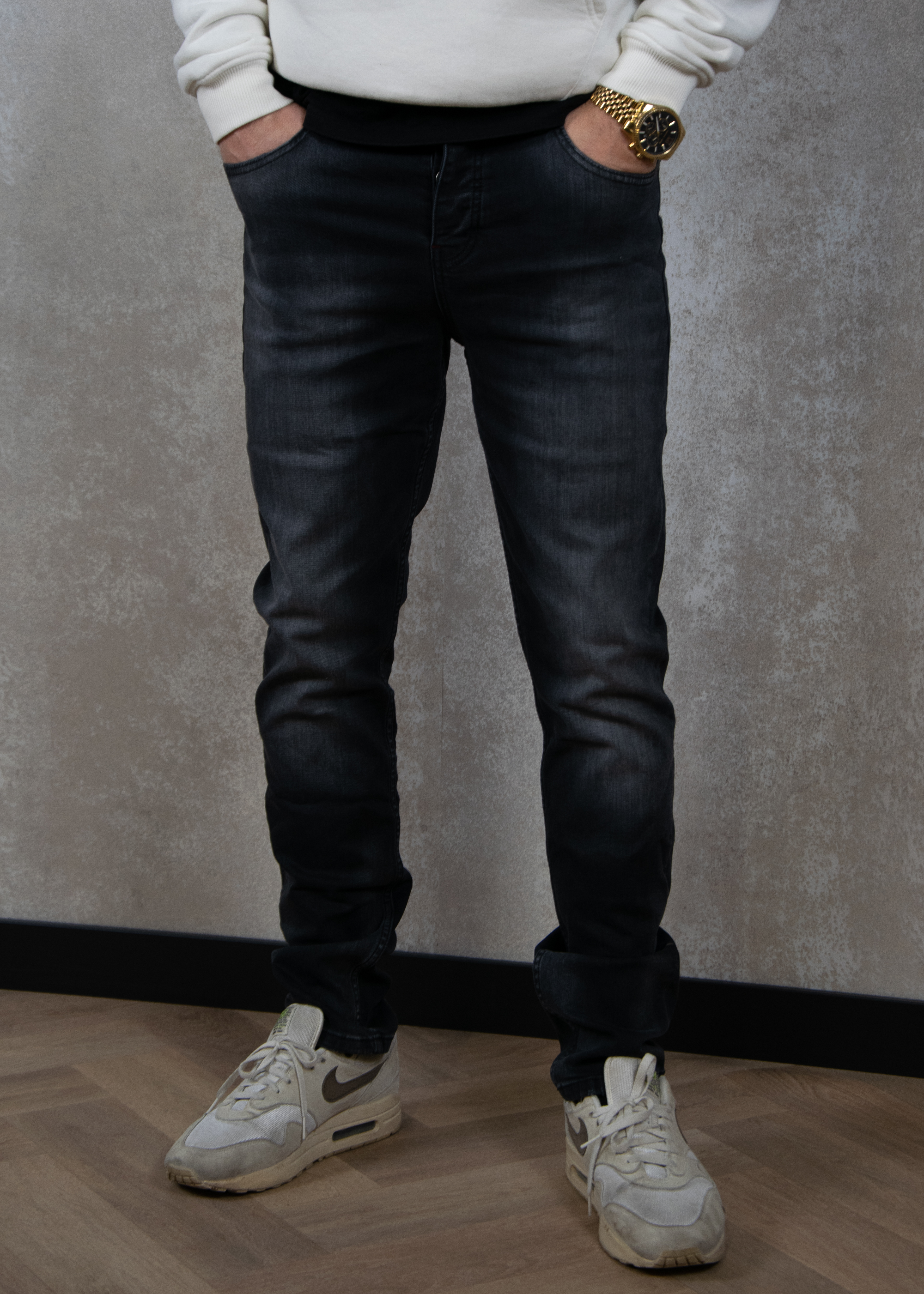 AB Lifestyle Monaco denim regular-fit jeans