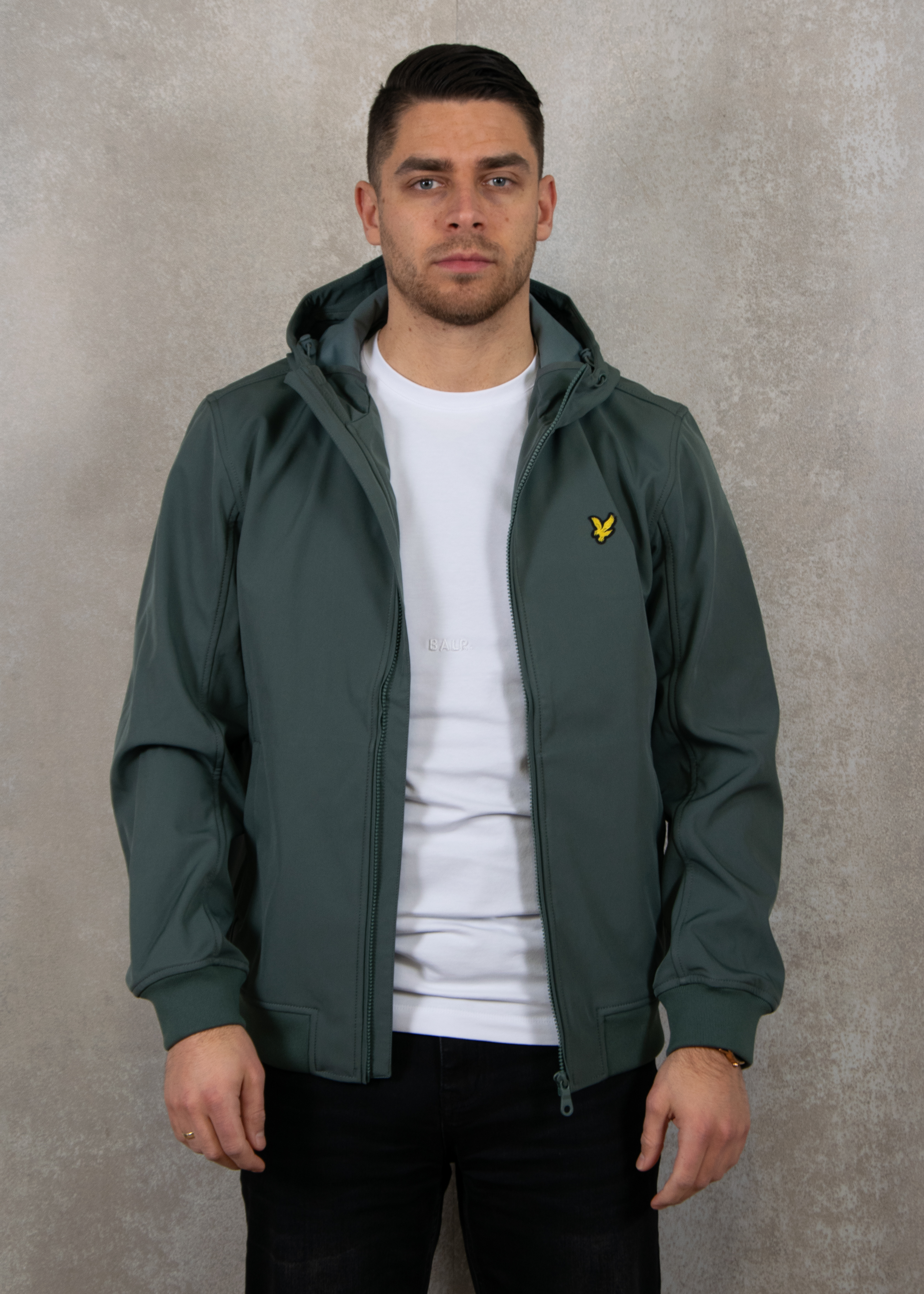 Lyle and Scott Mesh back softshell jacket