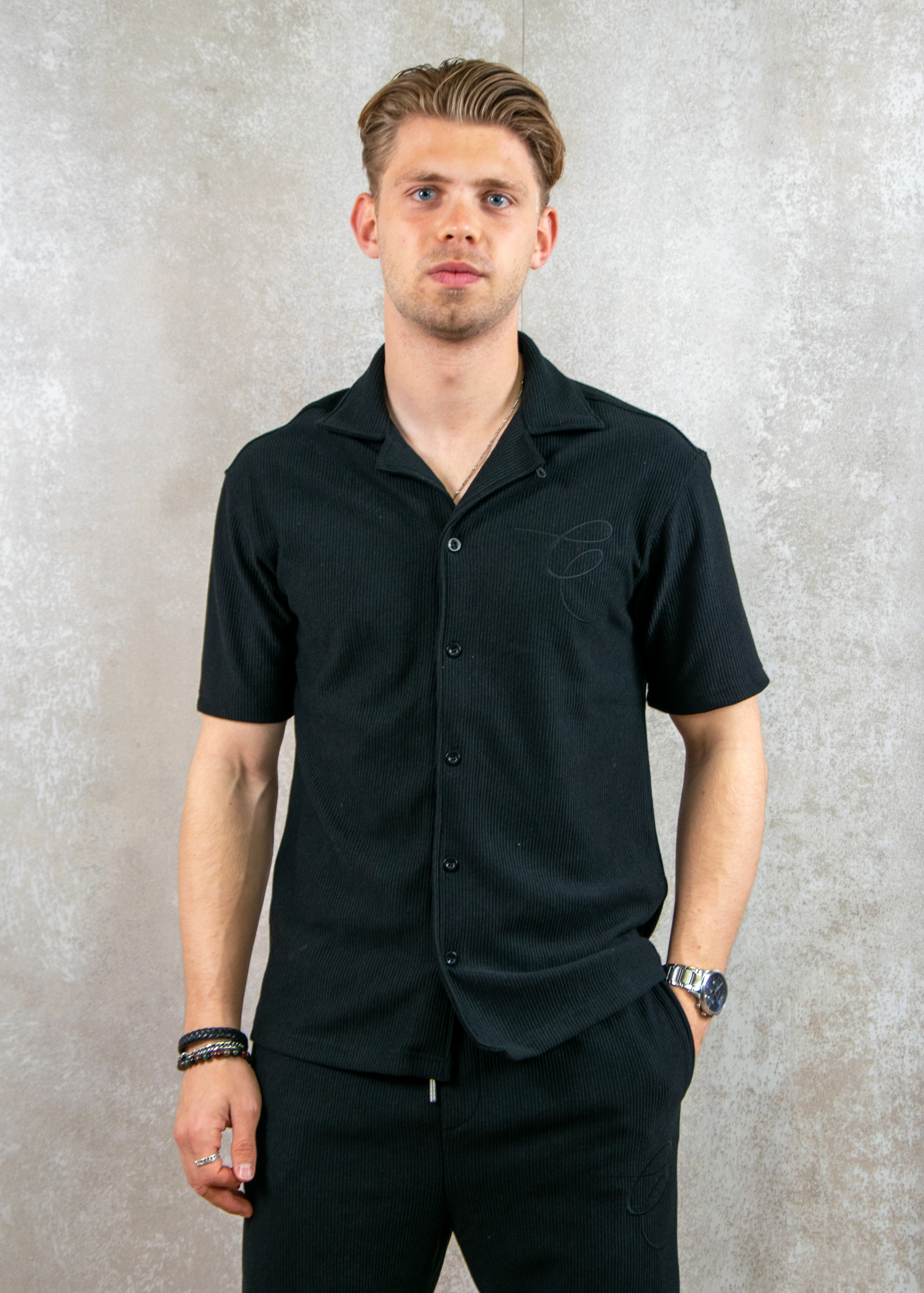 Croyez Homme Ribbed shirt