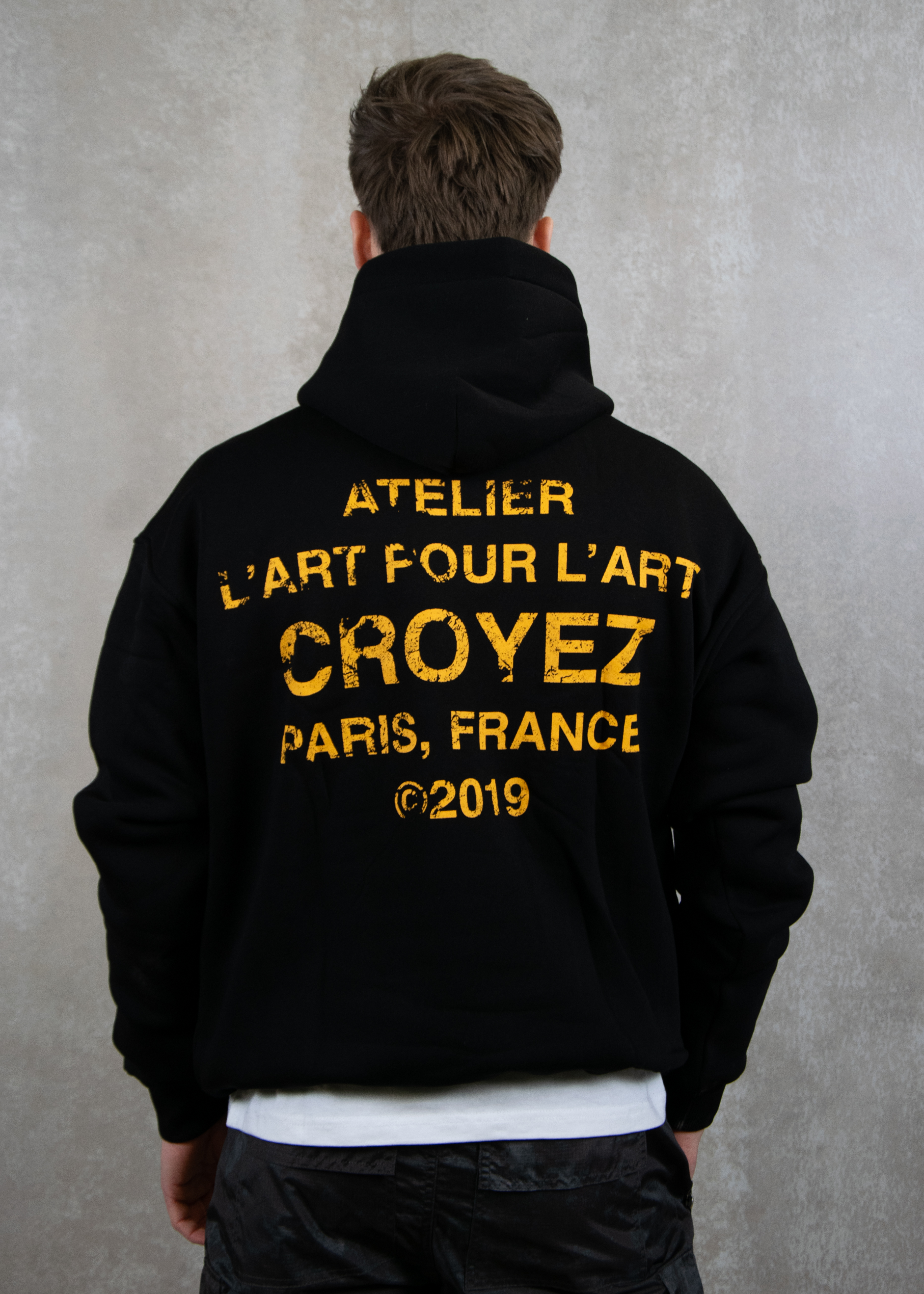 Croyez Homme Gallery grunge hoodie
