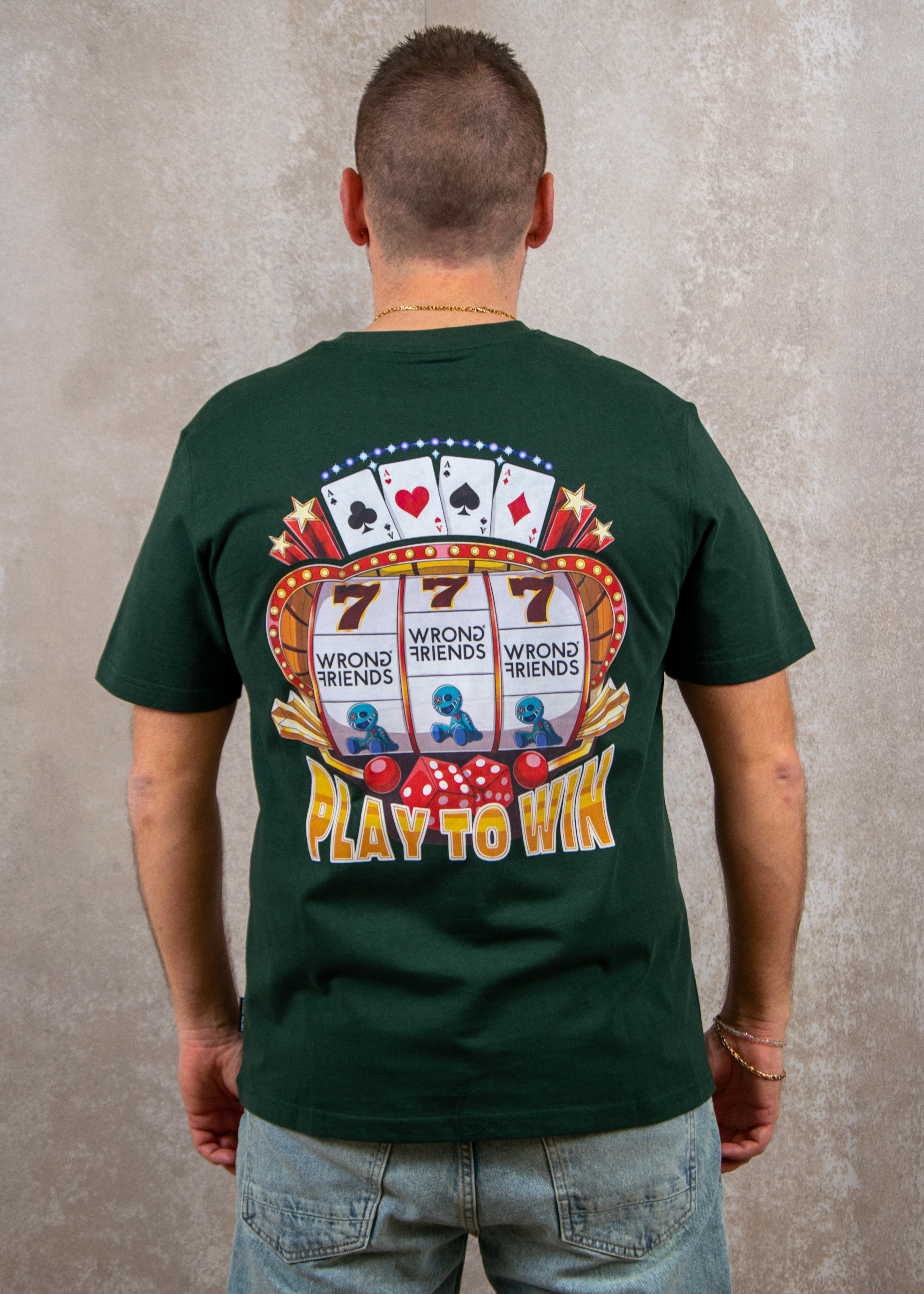 Wrong Friends Las vegas sloan t-shirt