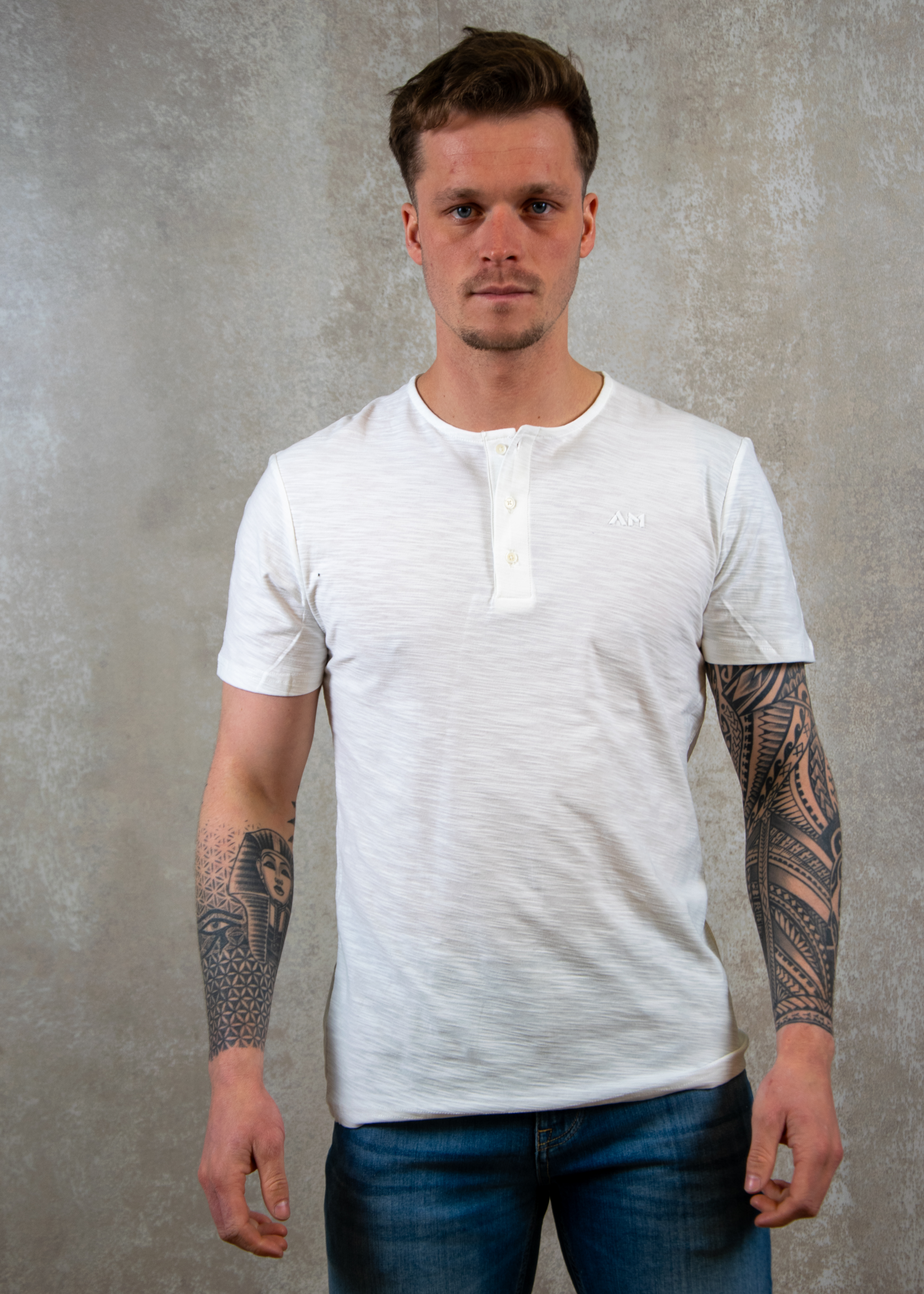 Antony Morato T-shirt regular slub jersey cotton