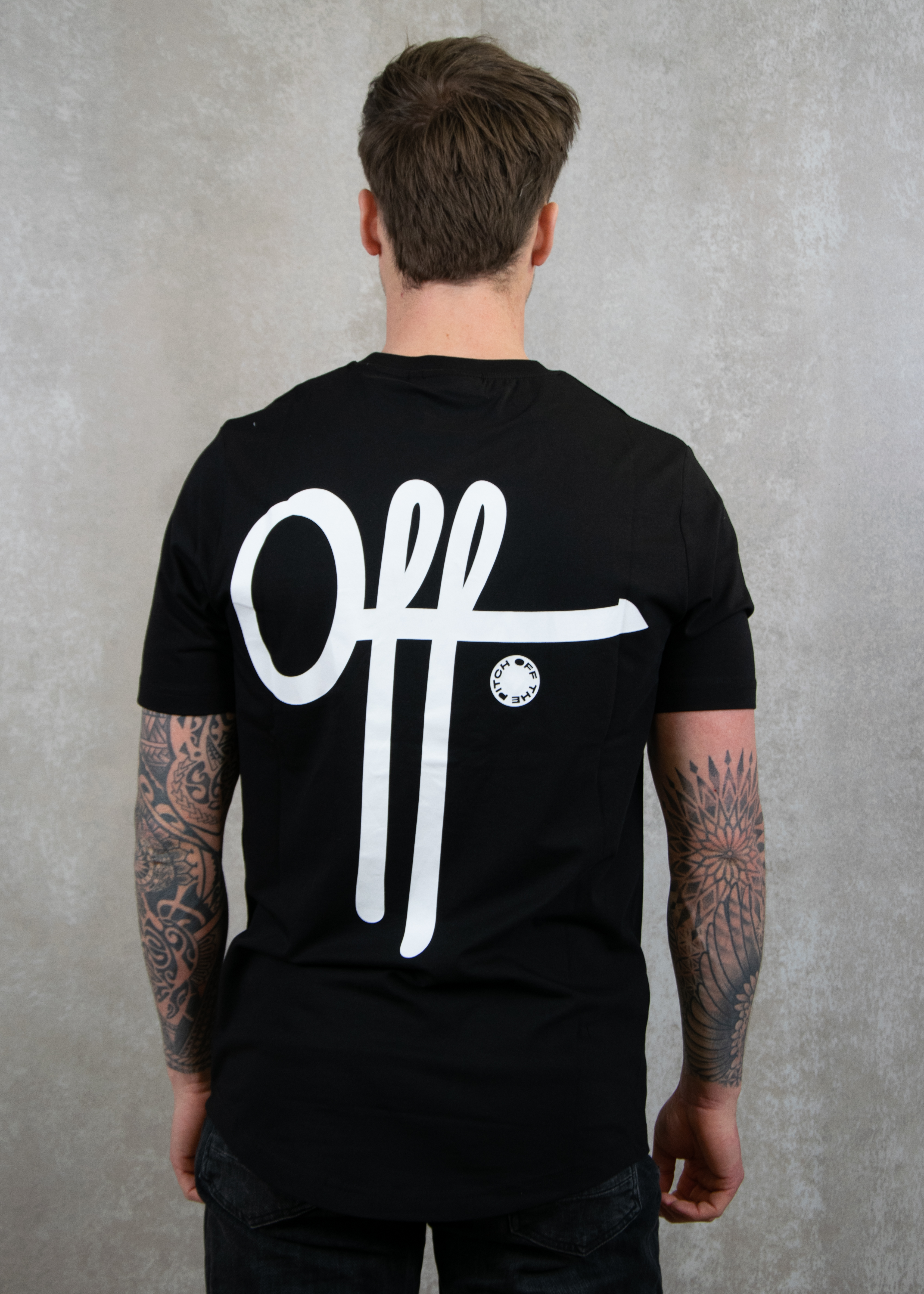 Off The Pitch Fullstop slim fit tee