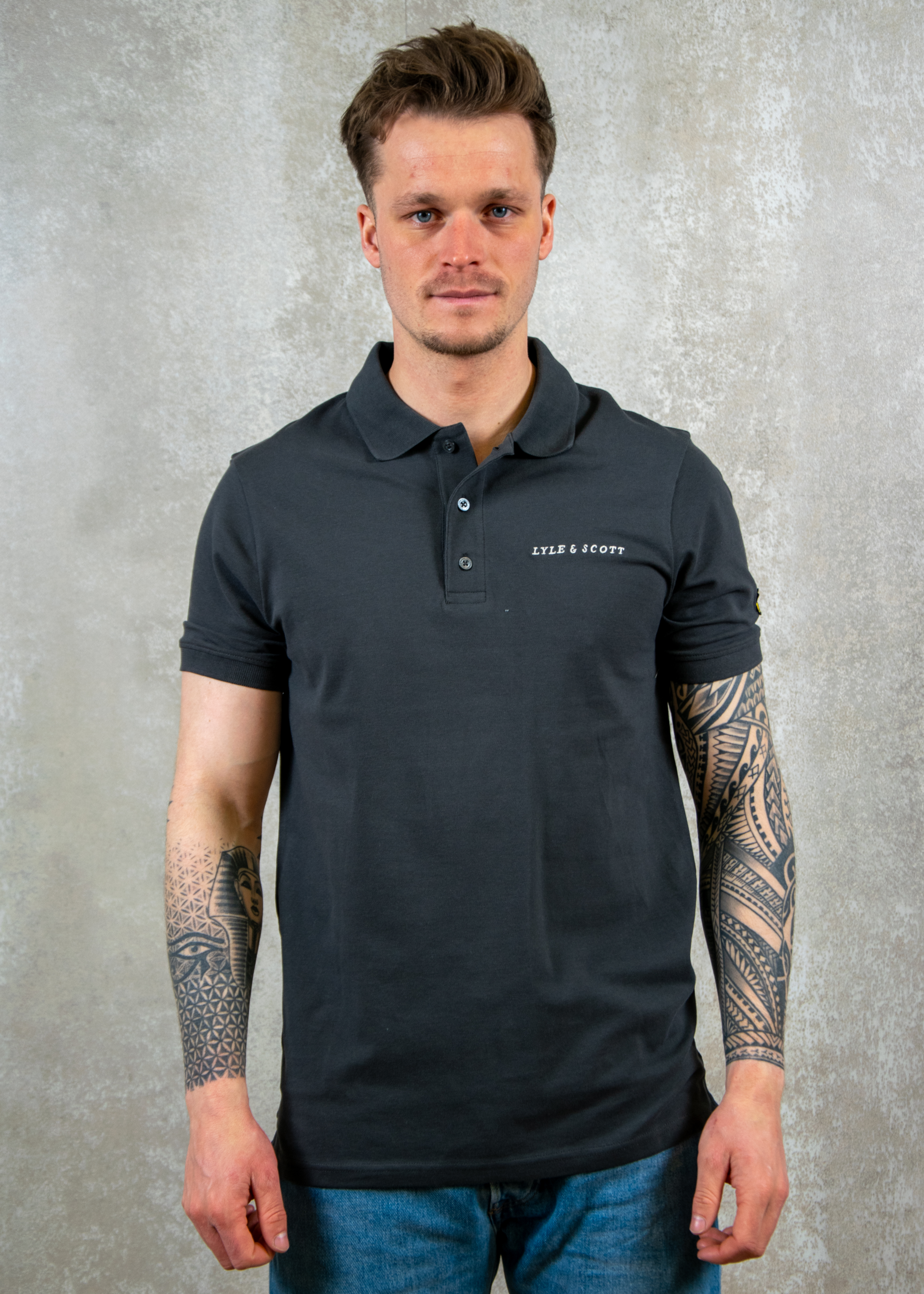 Lyle and Scott Embroidered polo shirt