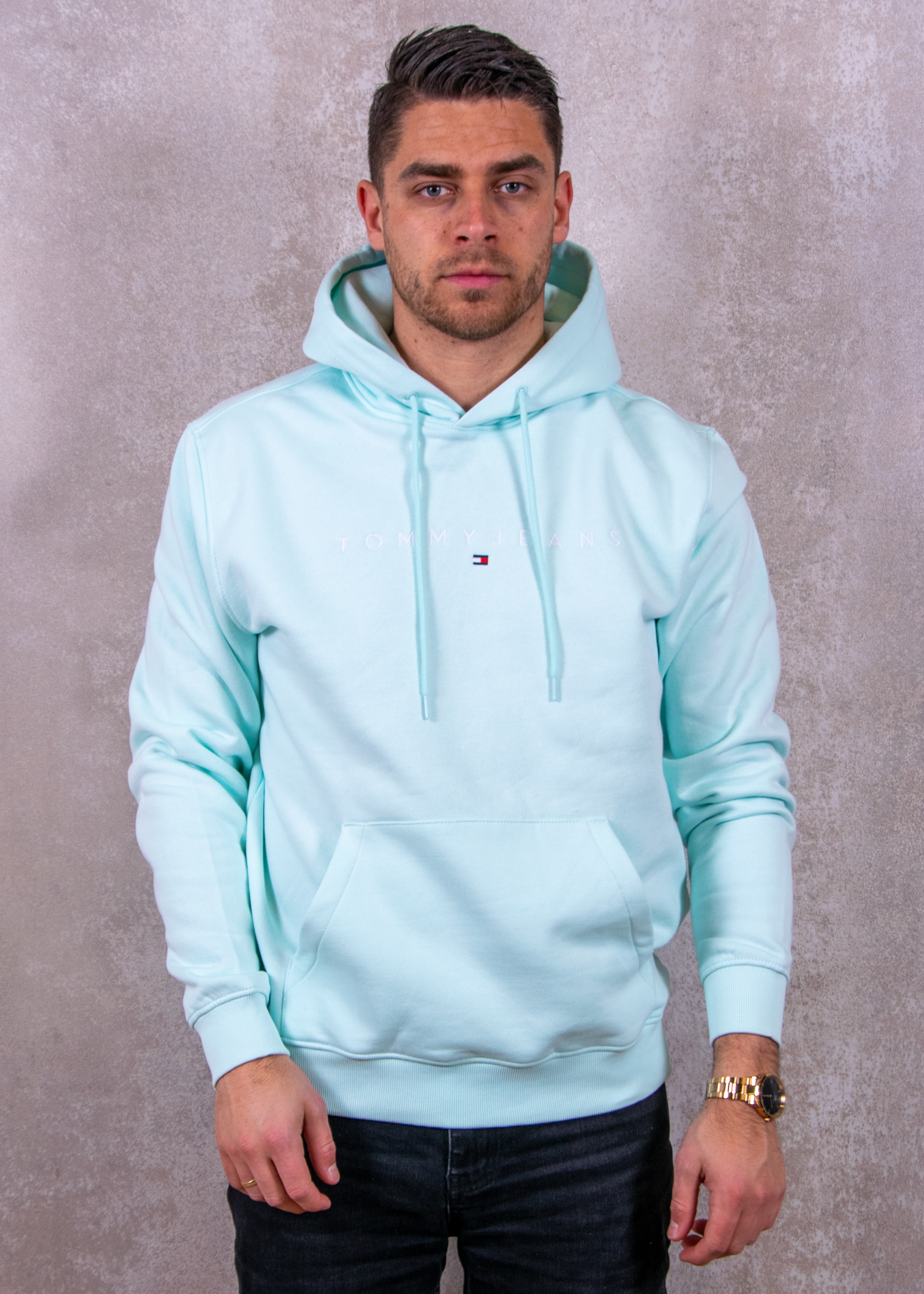 Tommy Hilfiger Reg linear logo hoodie