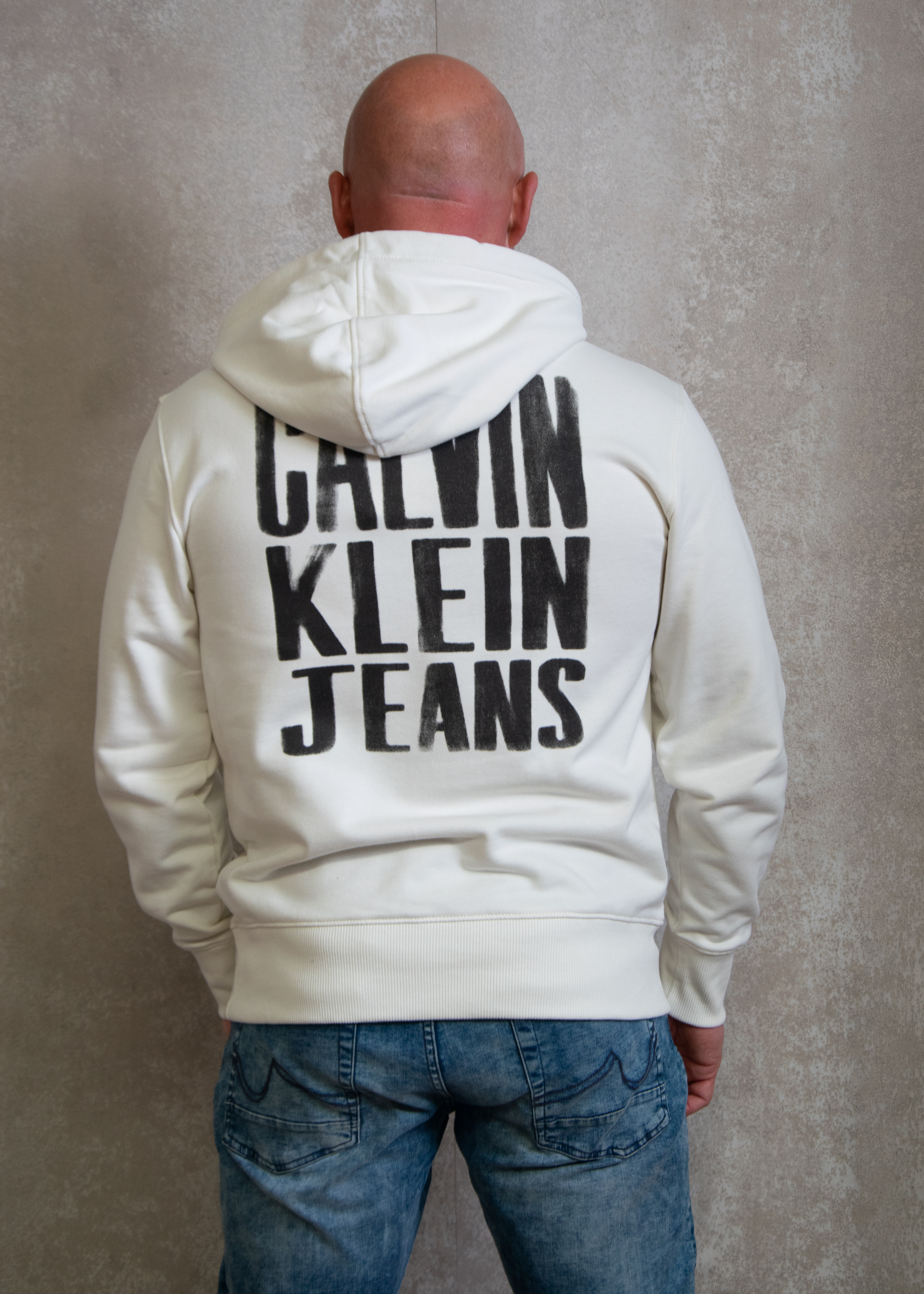 Calvin Klein Painted calvin klein hoodie
