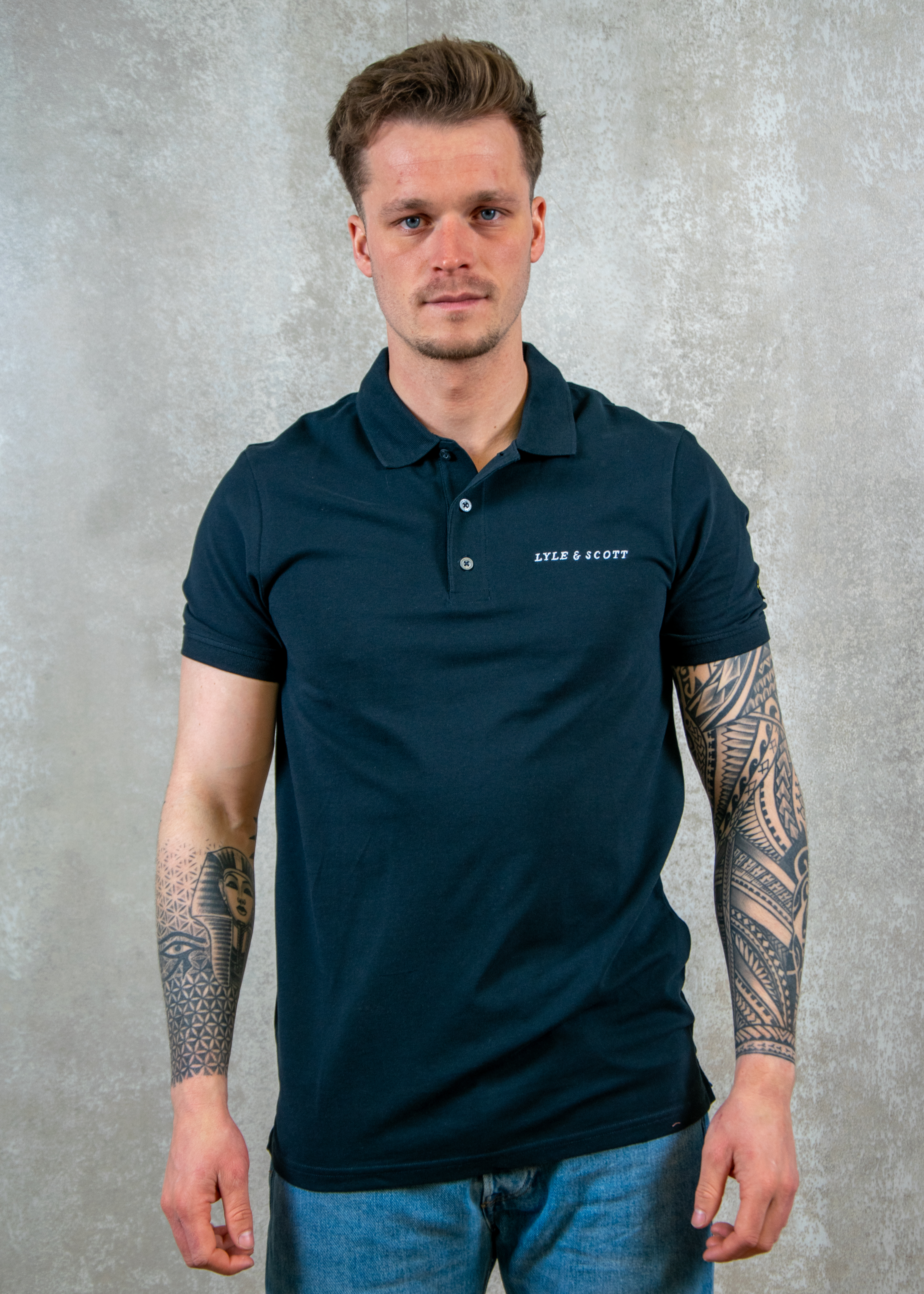 Lyle and Scott Embroidered polo shirt
