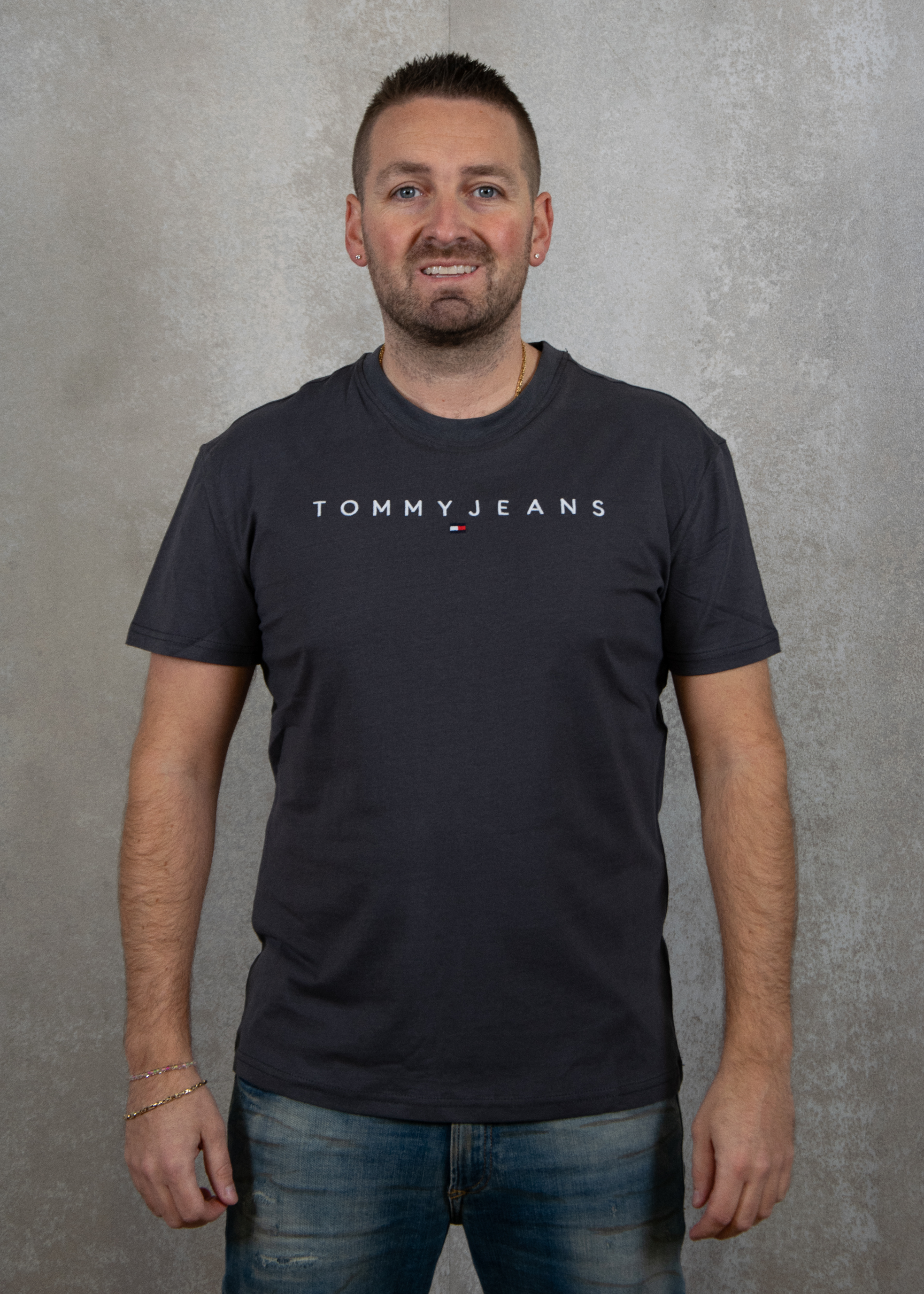 Tommy Hilfiger Reg linear logo tee ext