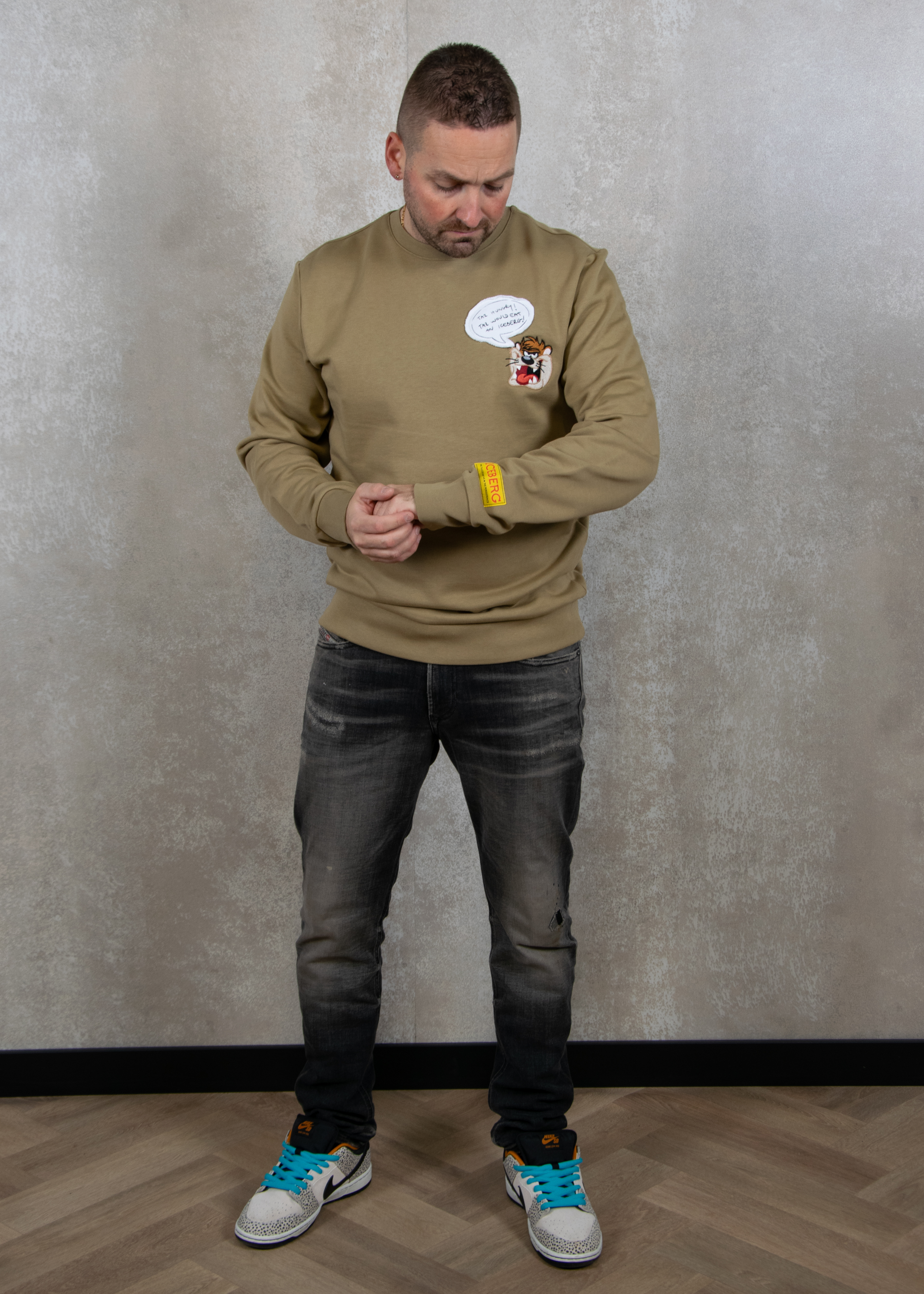 Iceberg Looney tunes sweater tasmanian devil