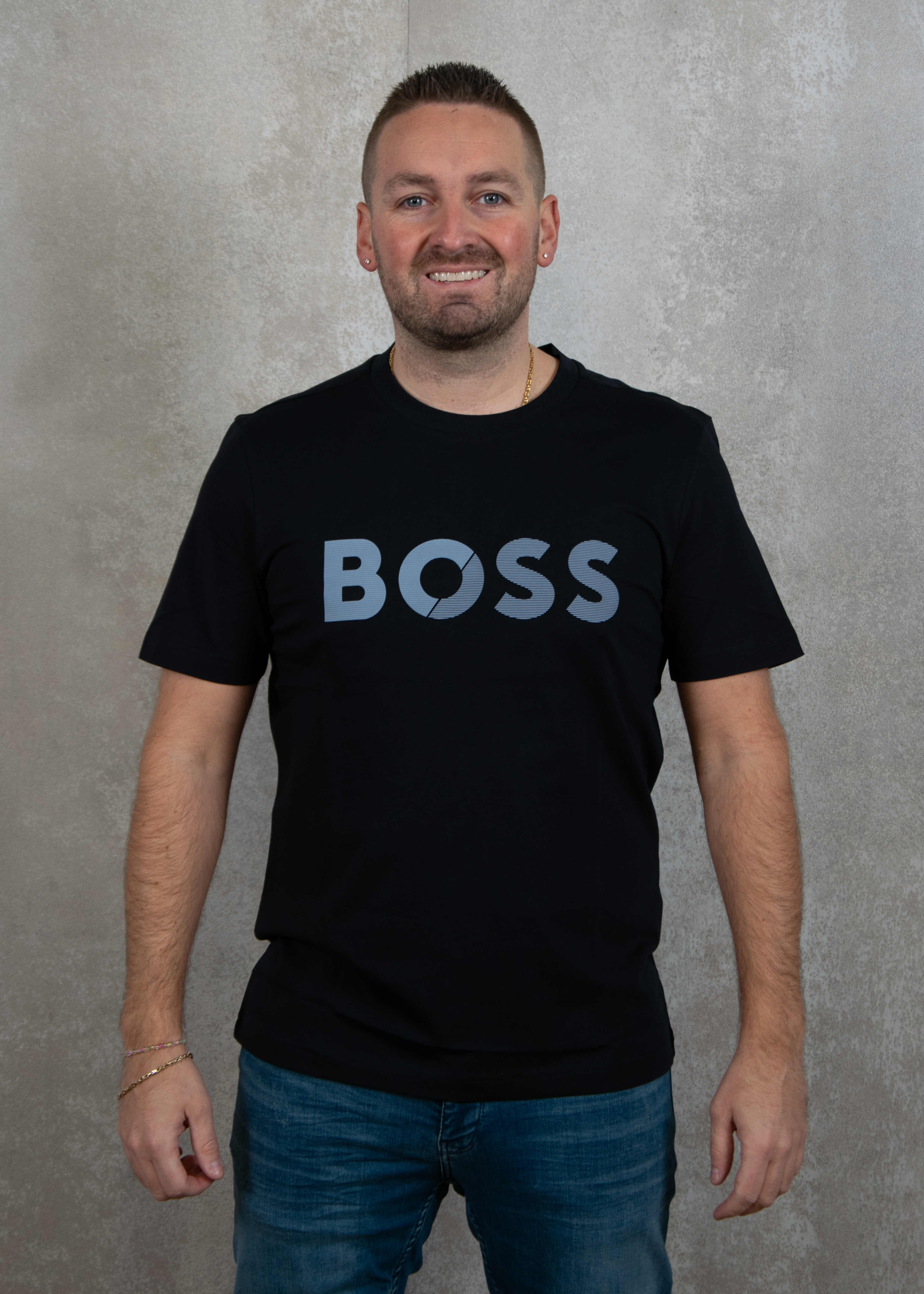 Hugo Boss Tee tape logo