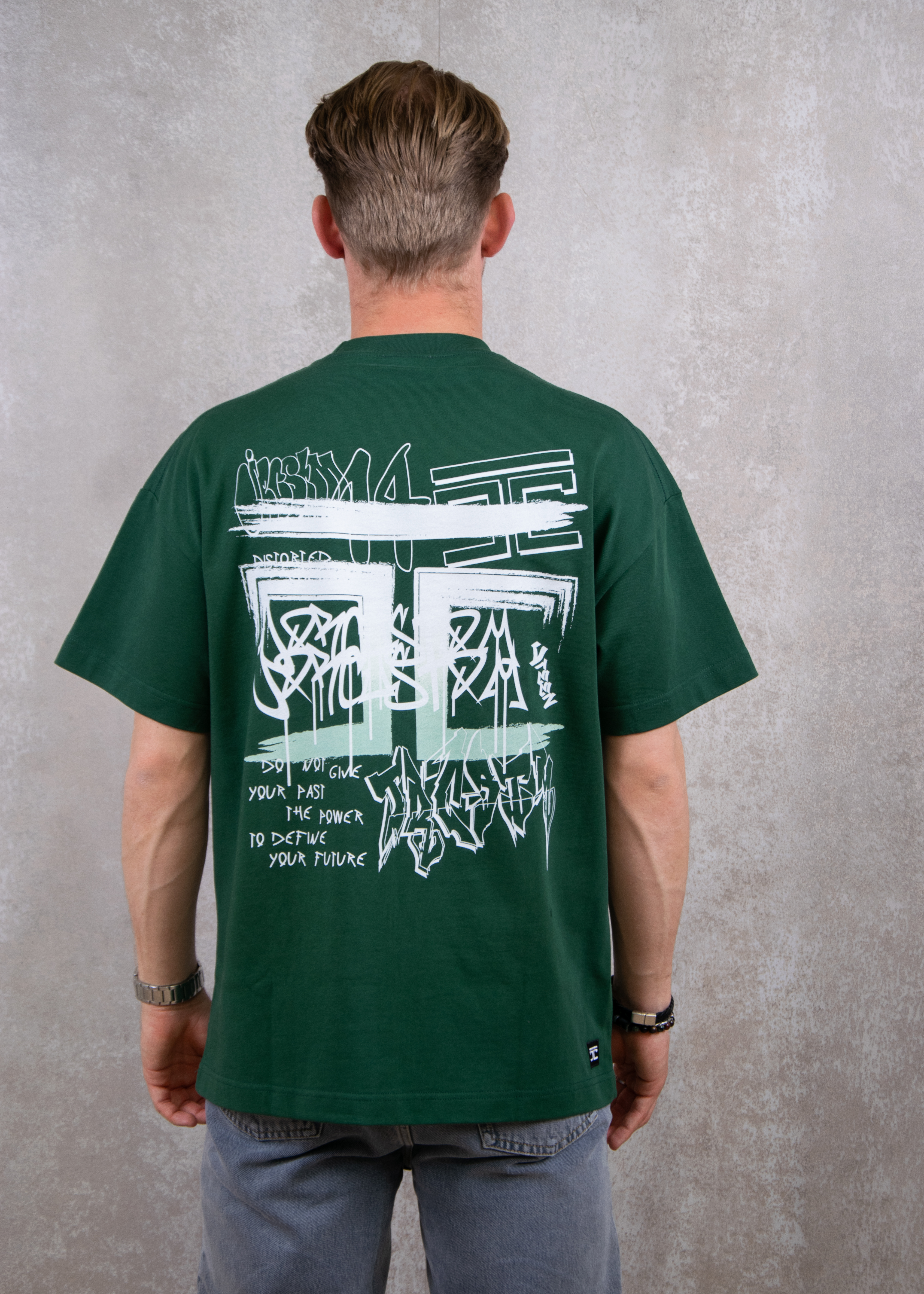 Jorcustom Graffiti loose fit t-shirt