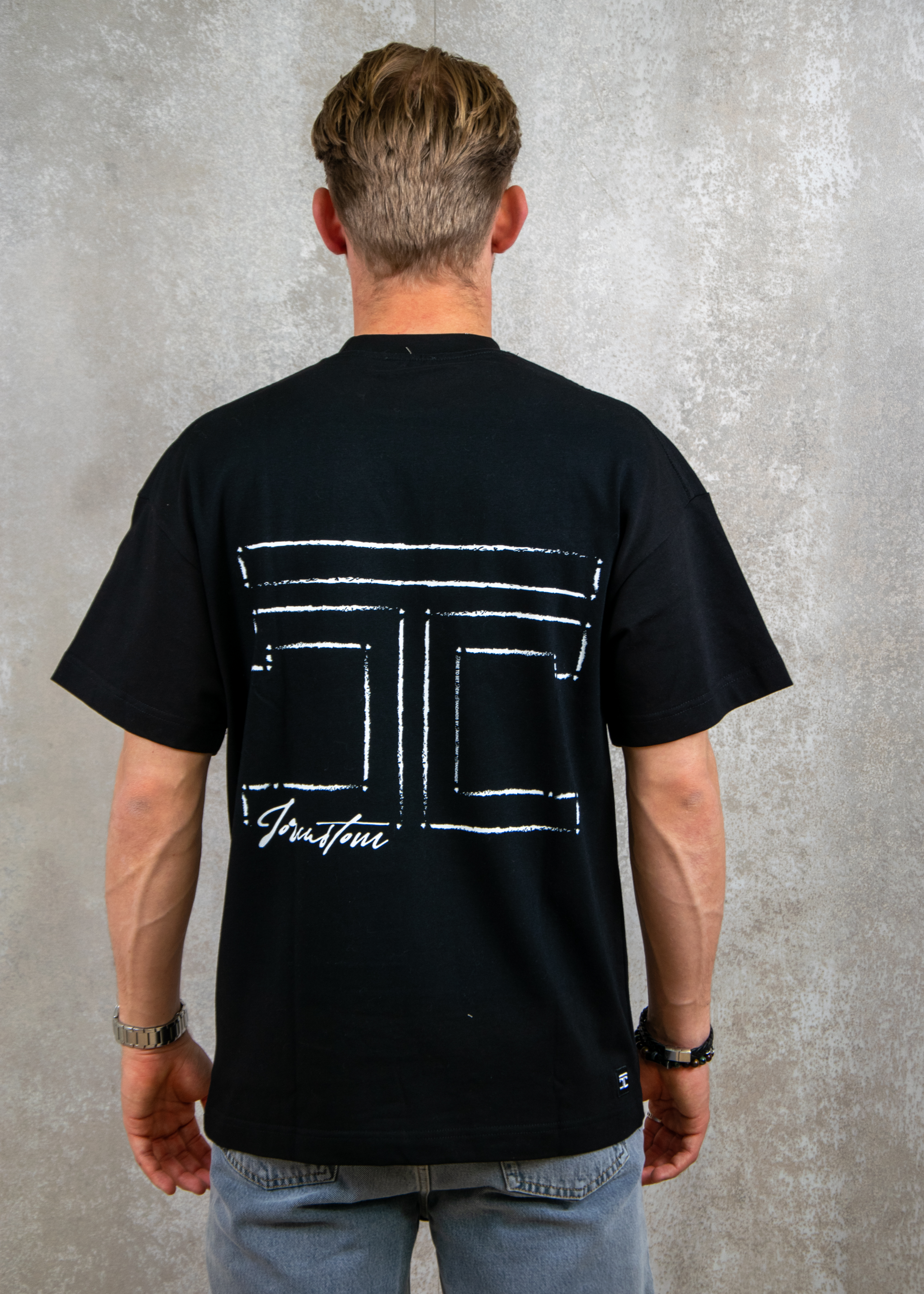 Jorcustom Outline loose fit t-shirt