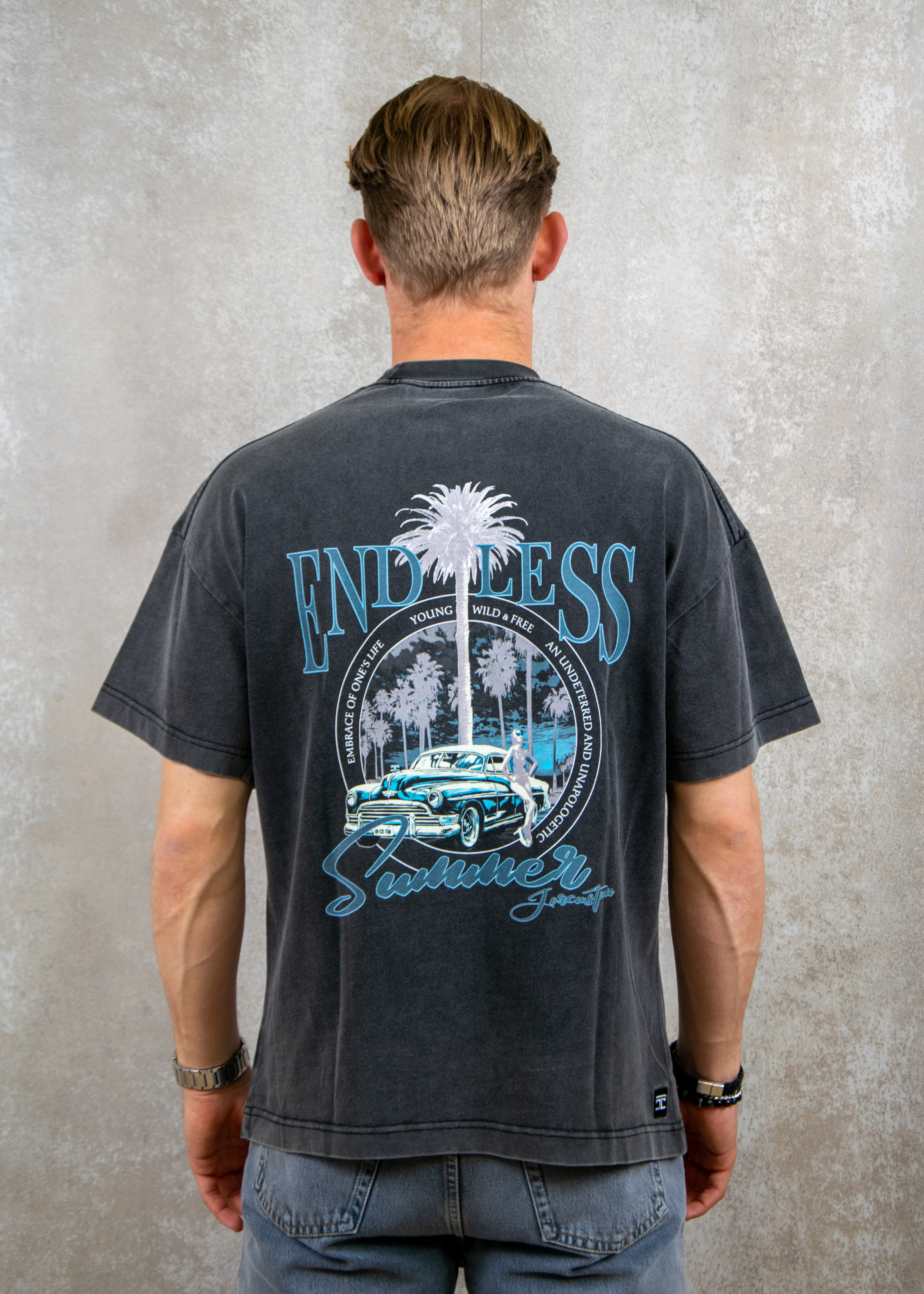 Jorcustom Endless summer loose fit t-shirt