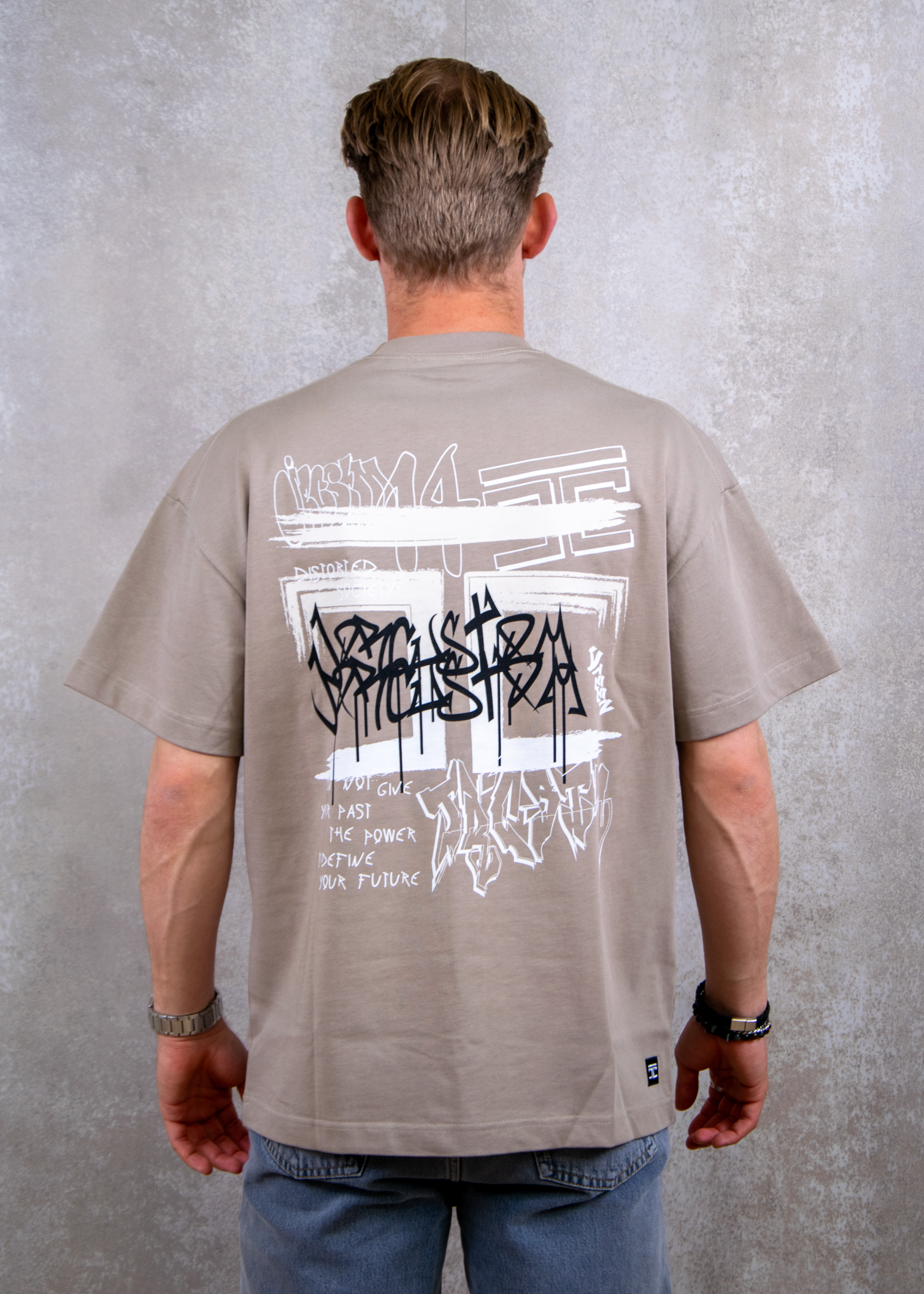 Jorcustom Graffiti loose fit t-shirt