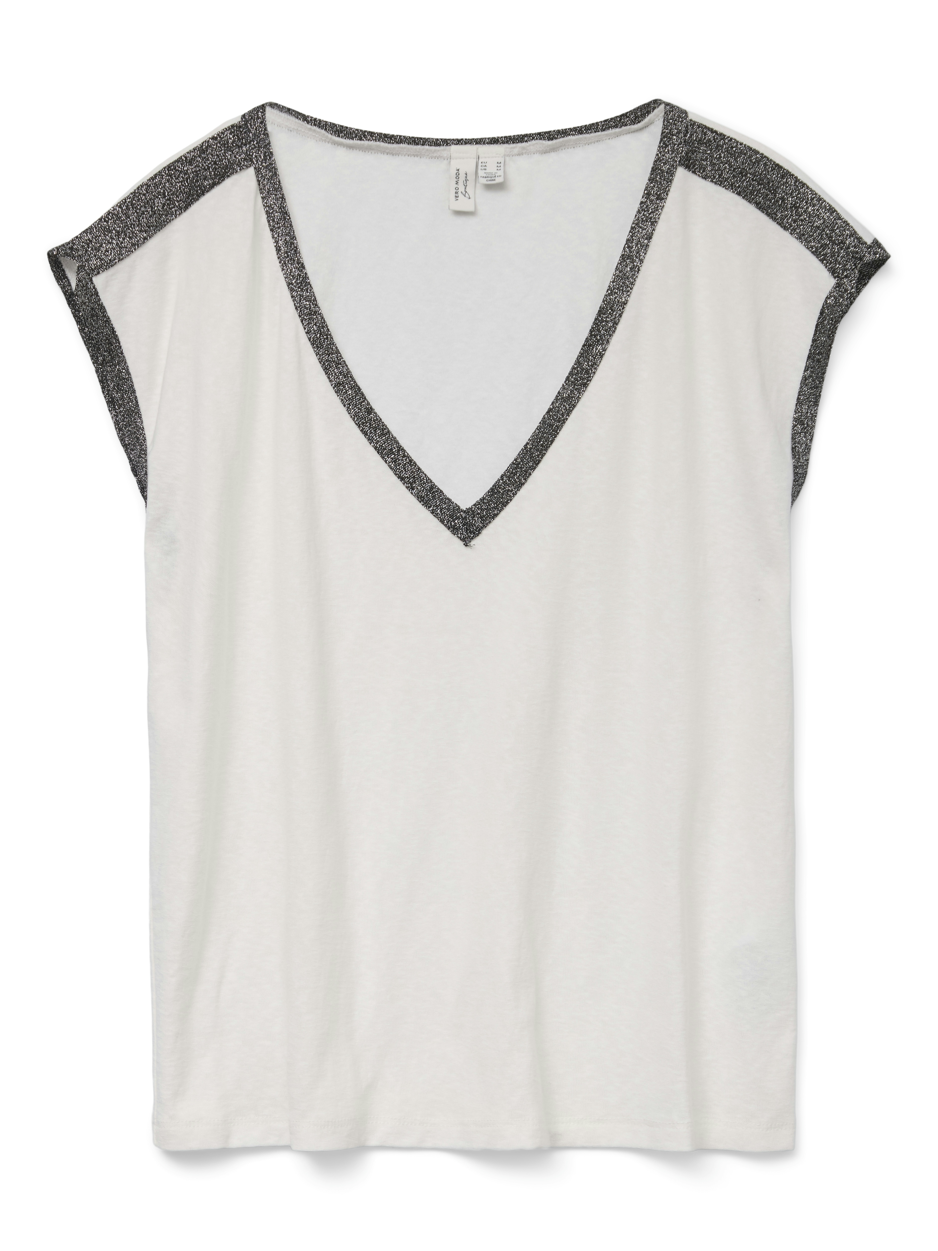 Vero Moda Vmbaldora s/l v-neck top jrs btq