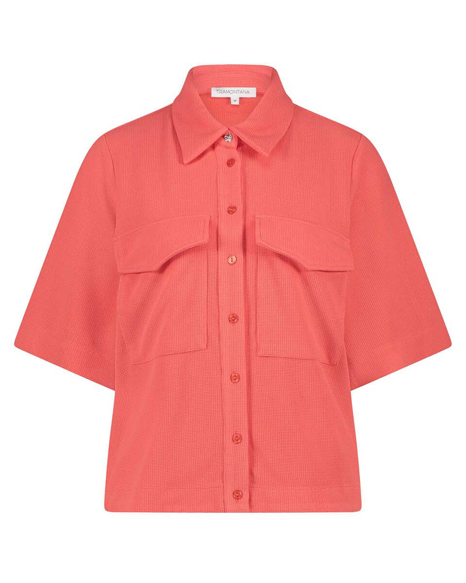 Tramontana Blouse korte mouw c14-16-301