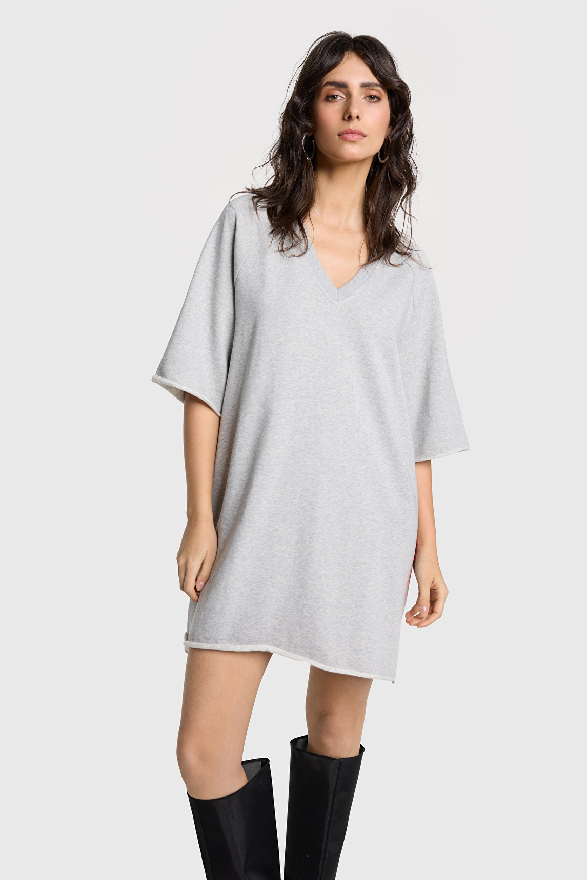 Alix The Label 2504350262 ladies knitted sweat dress
