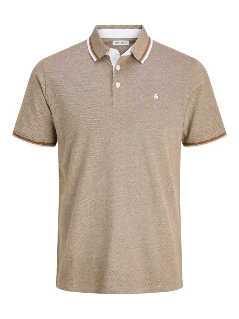 Jack & Jones jjepaulos polo ss noos 12136668 curry