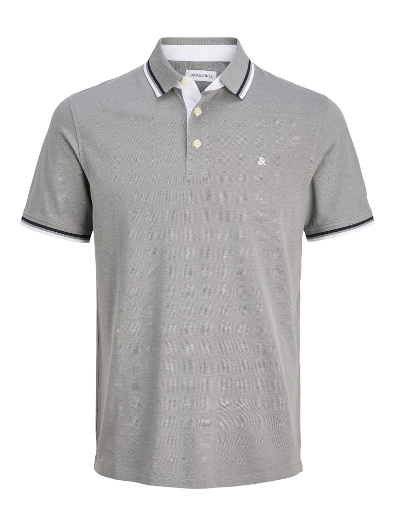Jack & Jones jjepaulos polo ss noos 12136668 ultimate grey