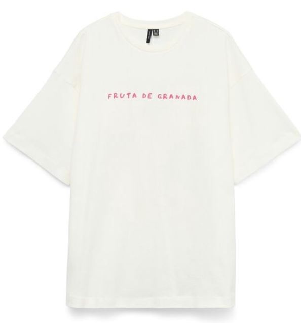 Vero Moda Vmtaz hailey s/s oversize tee jrs e