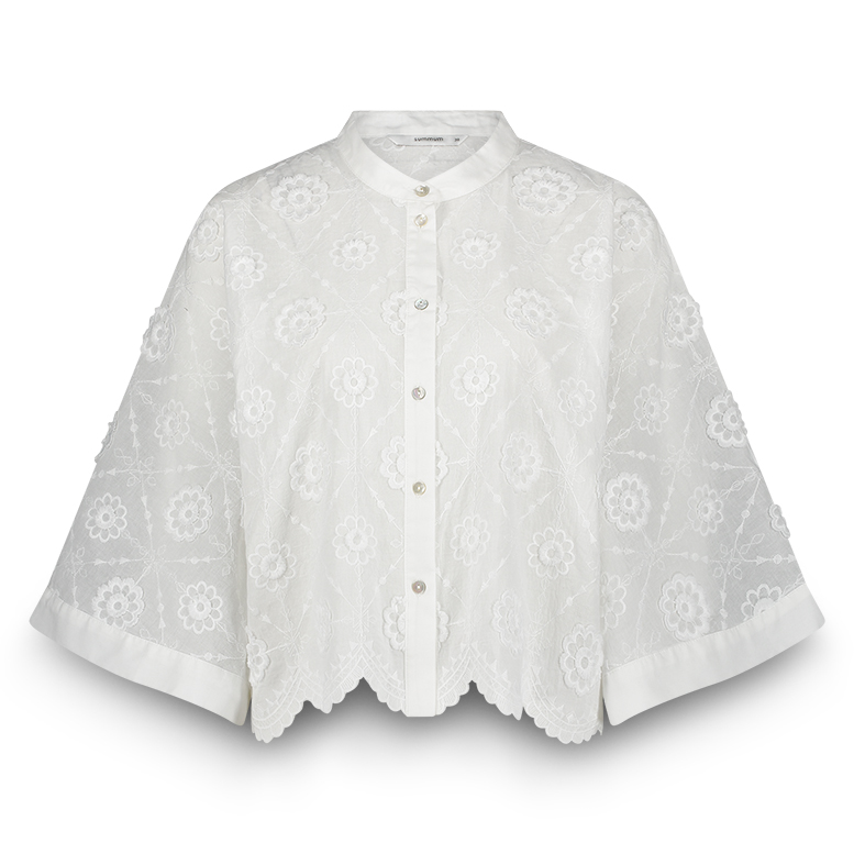 Summum Blouse 3d flower blouses 2s3286-12183