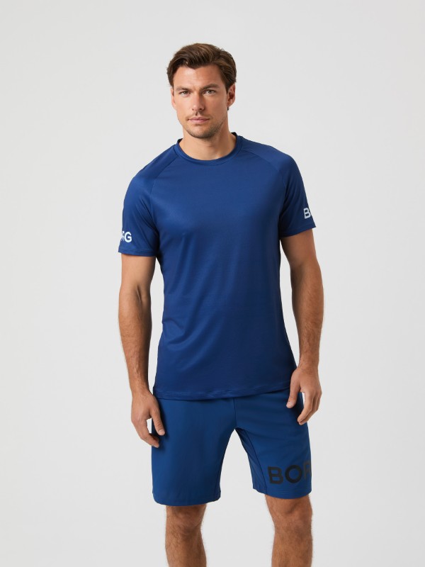 Björn Borg Ace mesh panel t-shirt 10003635-bl121