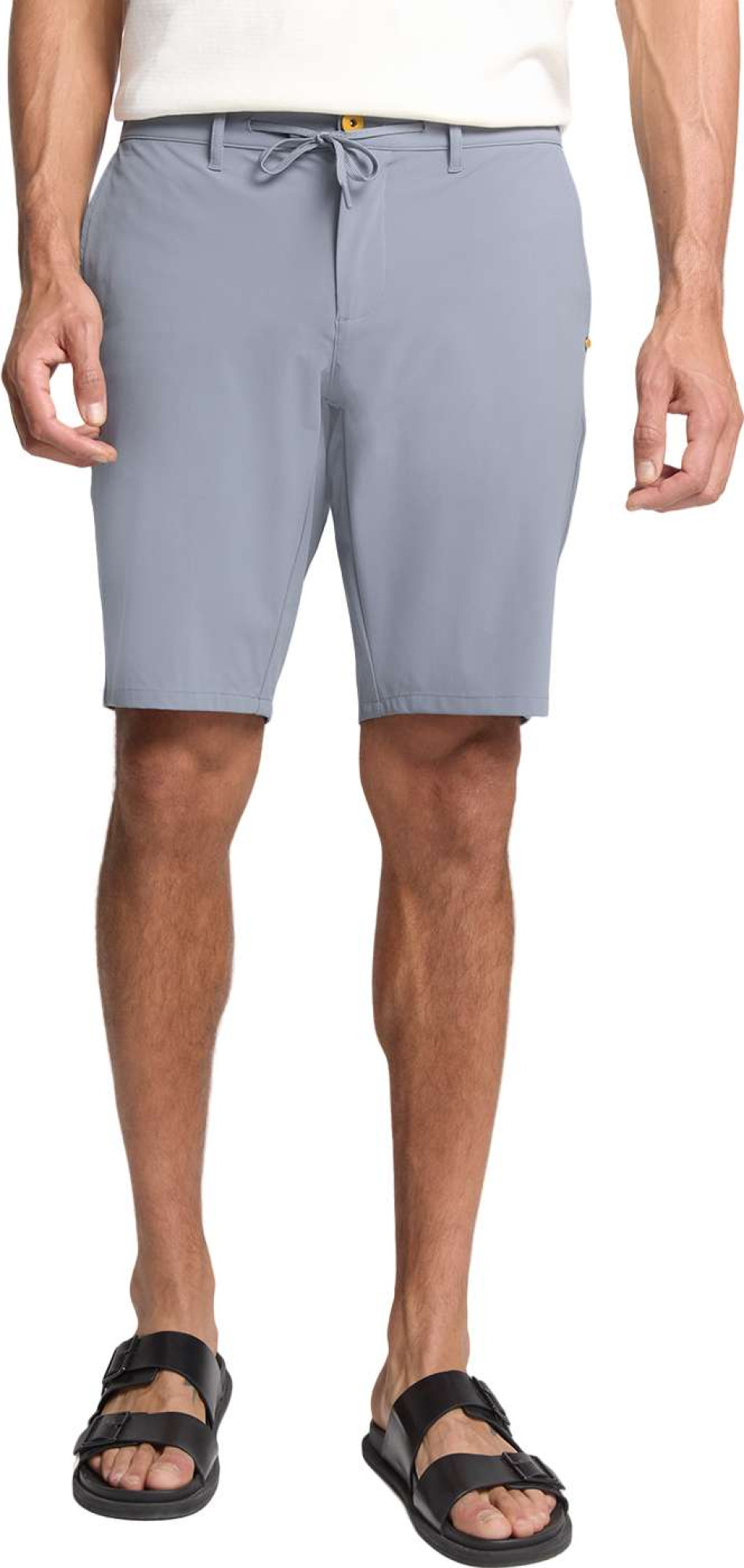 No Excess Short chino jersey travel washed blue