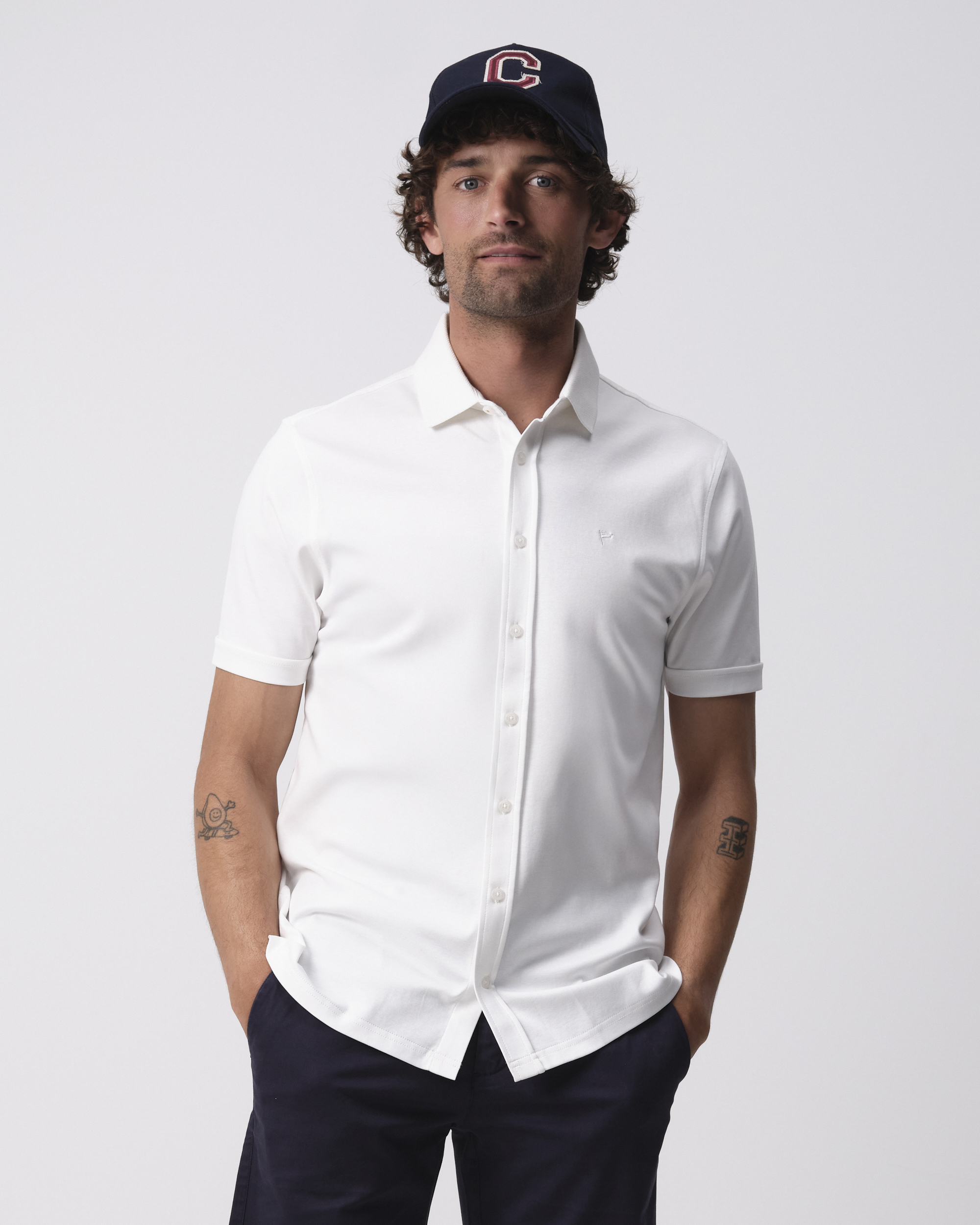 Campbell Francochamp polo met korte mouwen