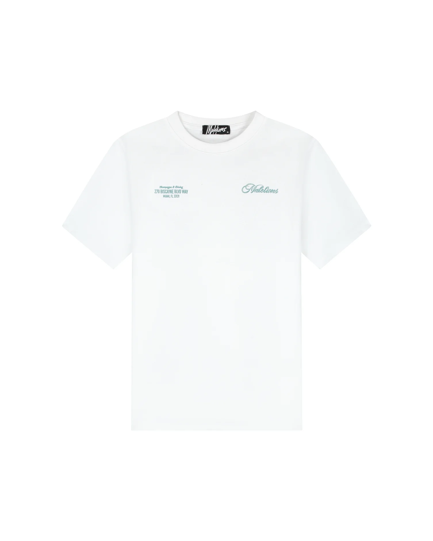 Malelions men champange t-shirt mm1-hs25-61 100 white